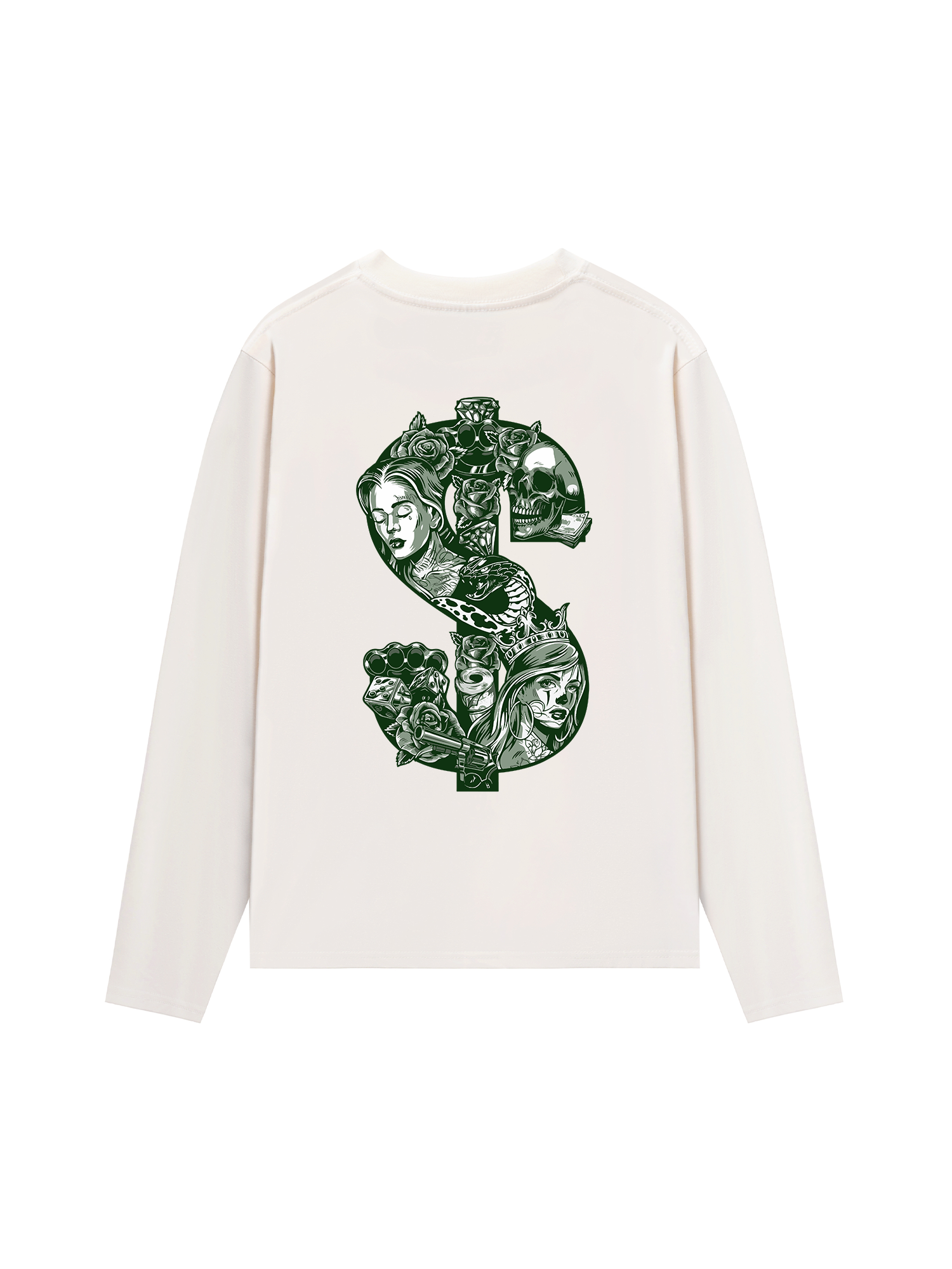 Áo Thun Dài Tay Money Bad Person