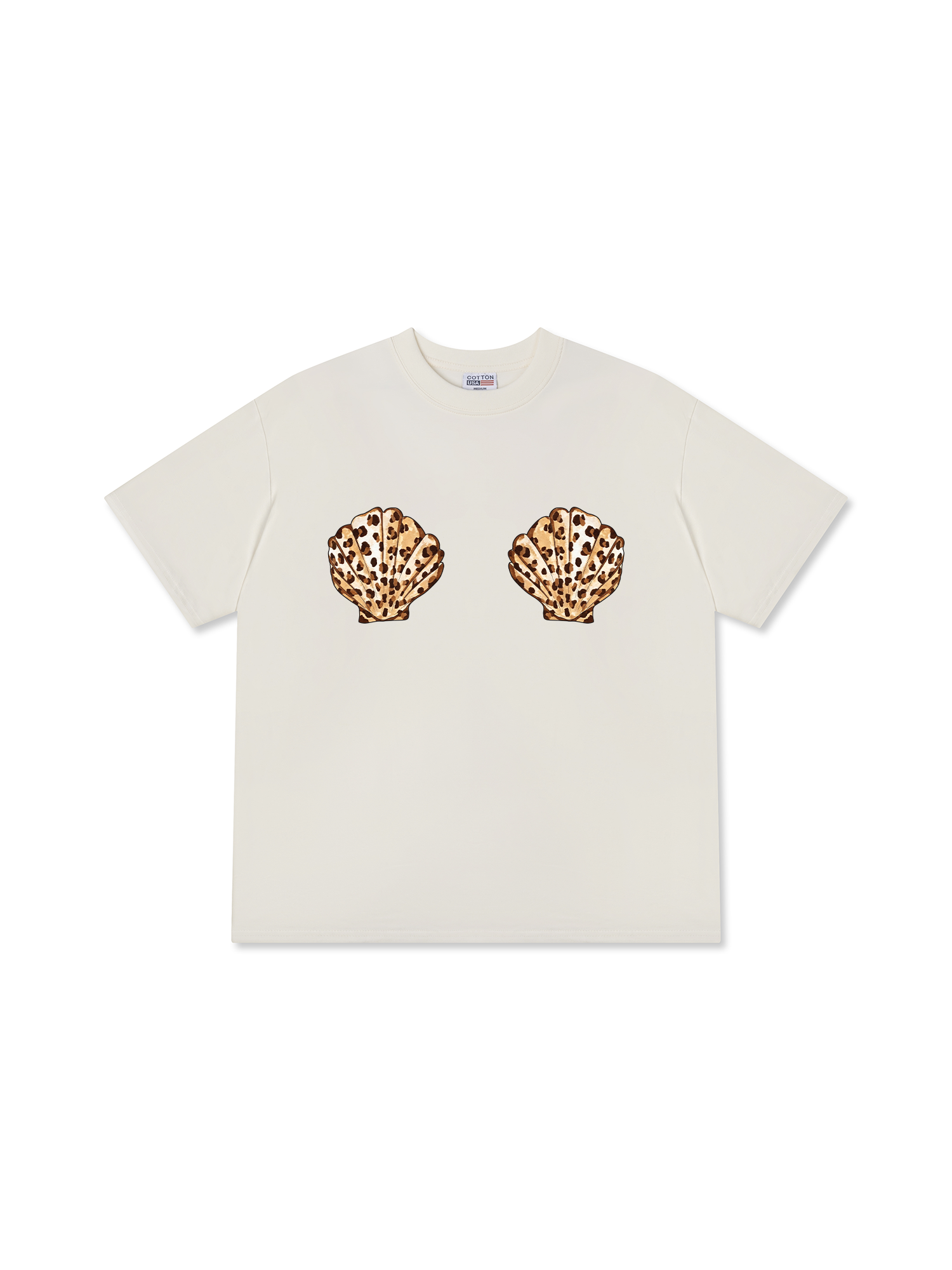 Áo Thun Relaxed Fit Urban Leopard Feline Shell