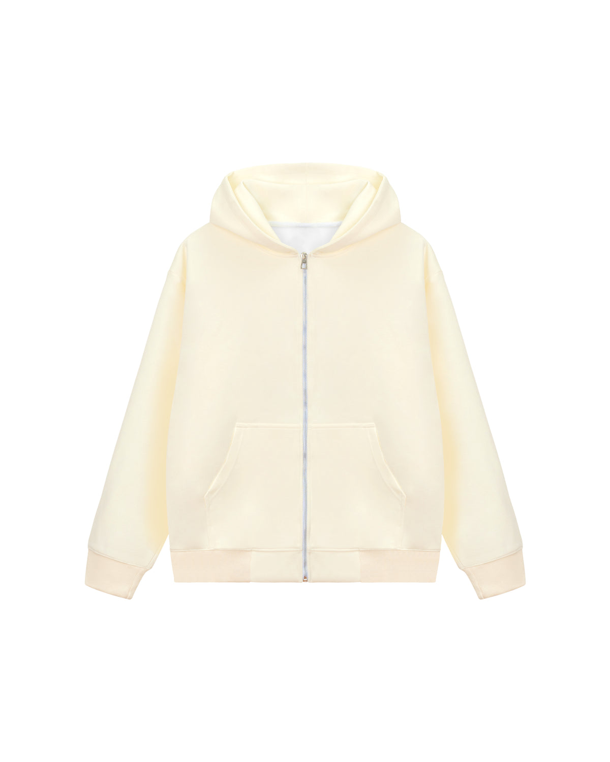 Áo Hoodie Zip Nỉ Hai Da Cotton USA Basic