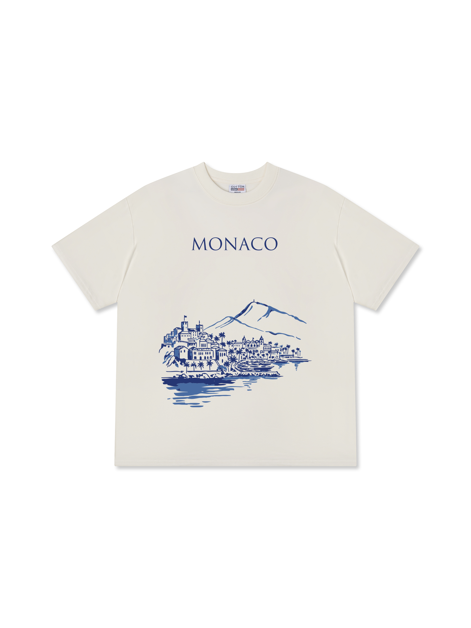 Áo Thun Relaxed Fit City Monaco