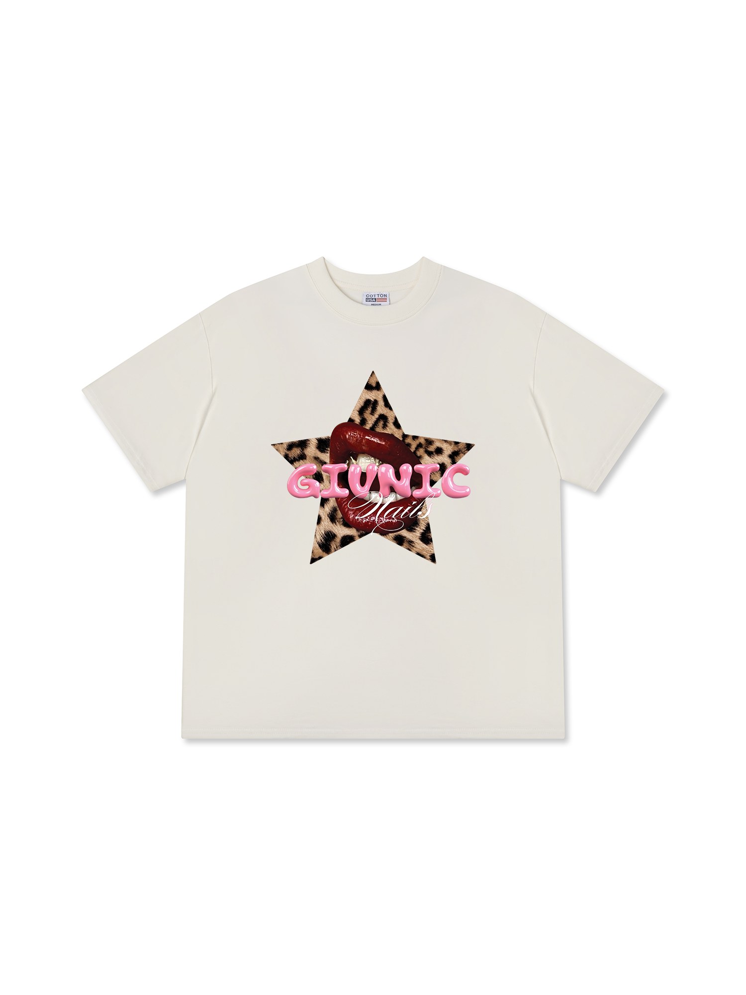 Áo Thun Relaxed Fit Urban Leopard Giunic