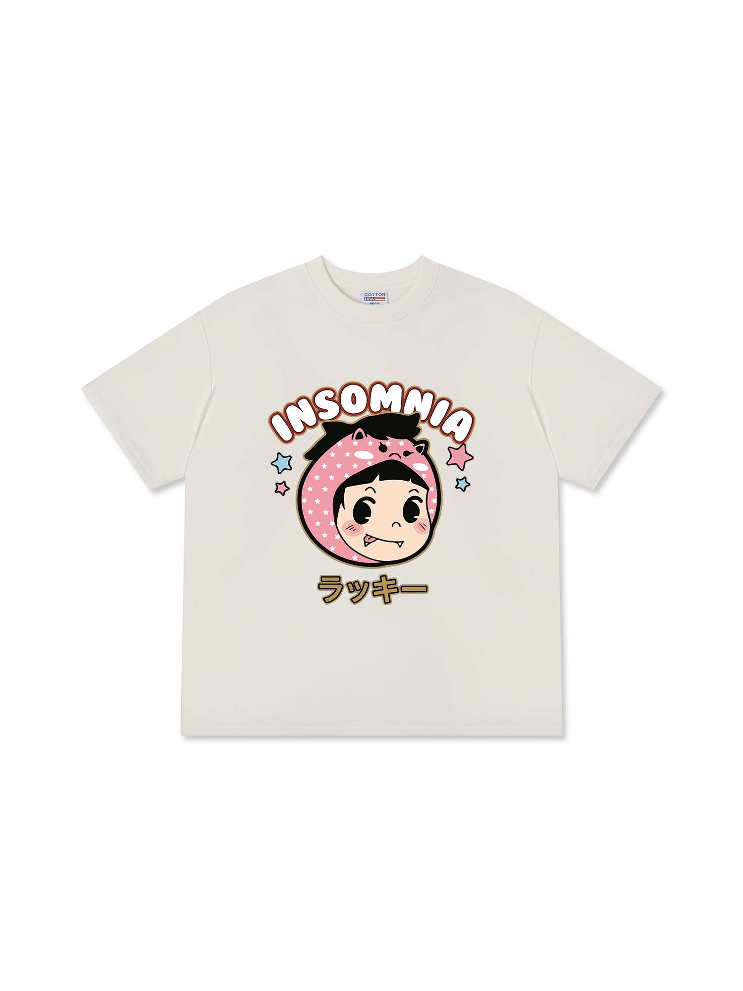 Áo Thun Relaxed Fit Dotty Mood Insomnia