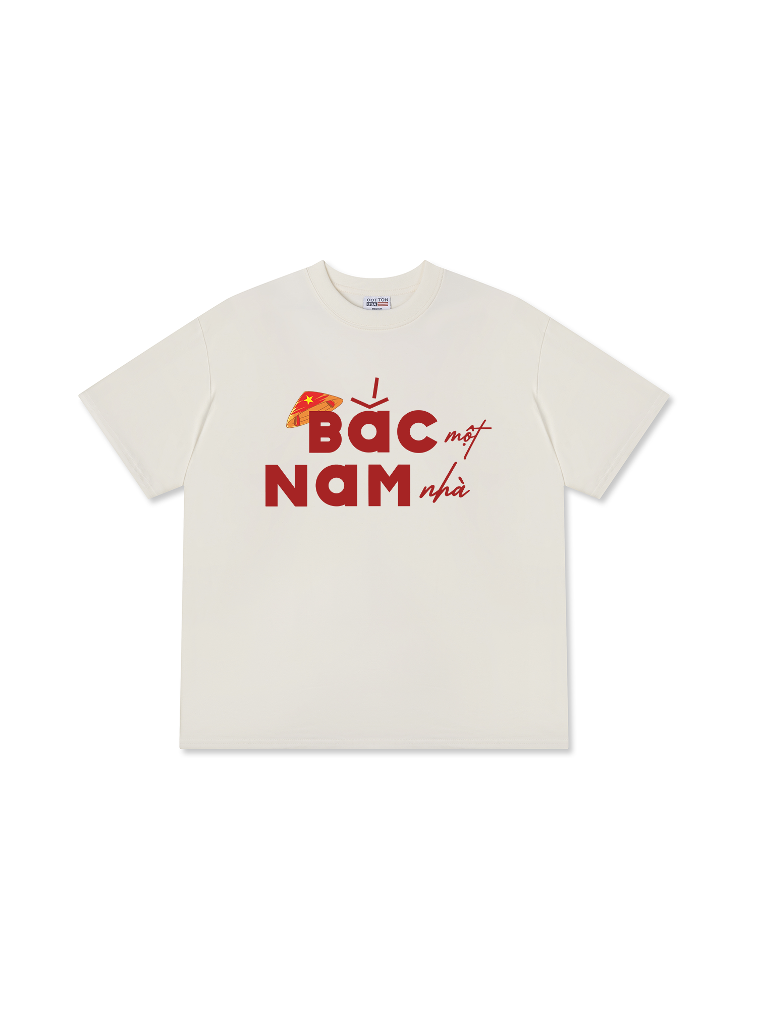 Áo Thun Relaxed Fit Bắc Nam Một Nhà