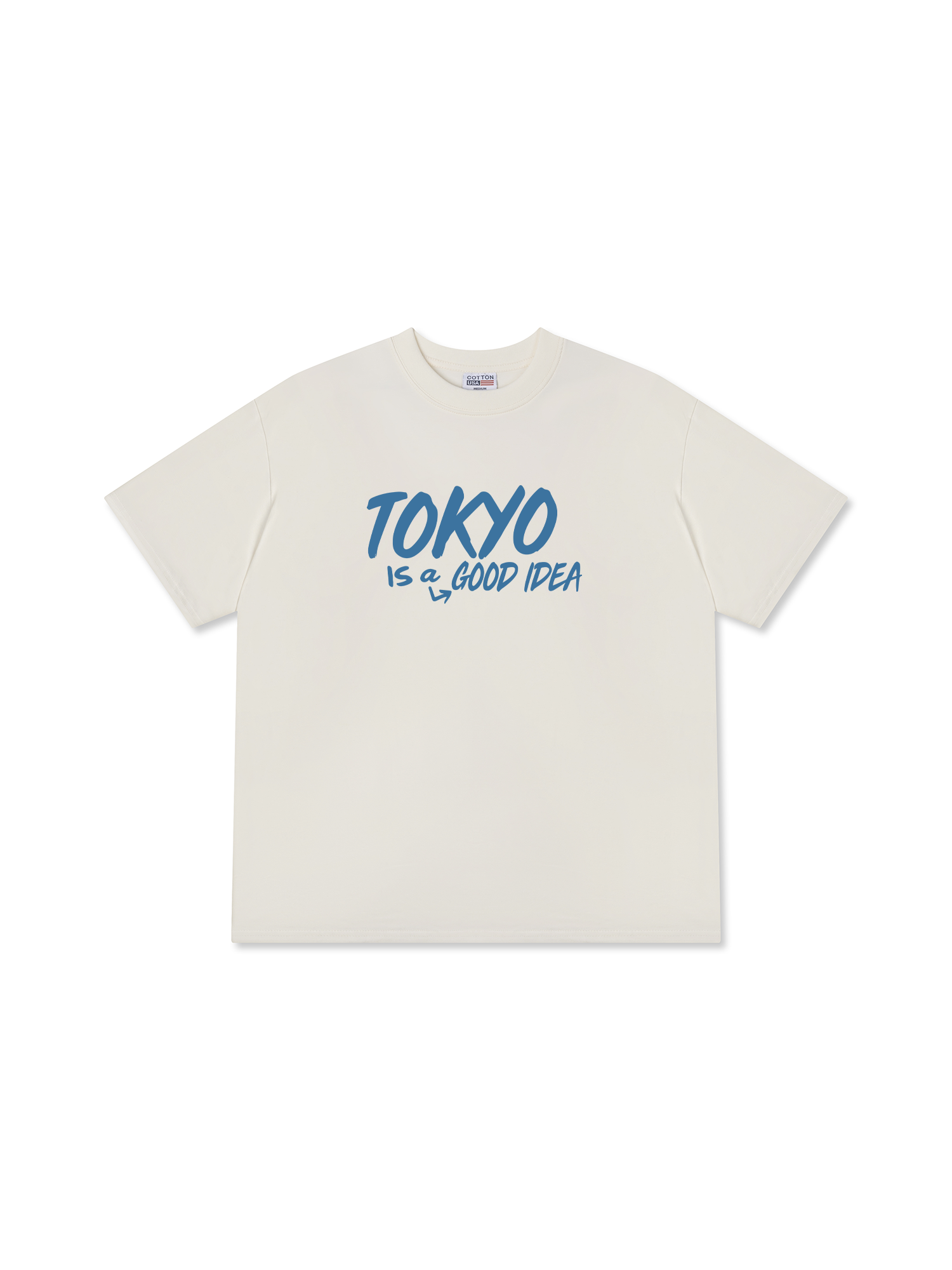 Áo Thun Relaxed Fit Cotton Tokyo Always Is A Good Idea