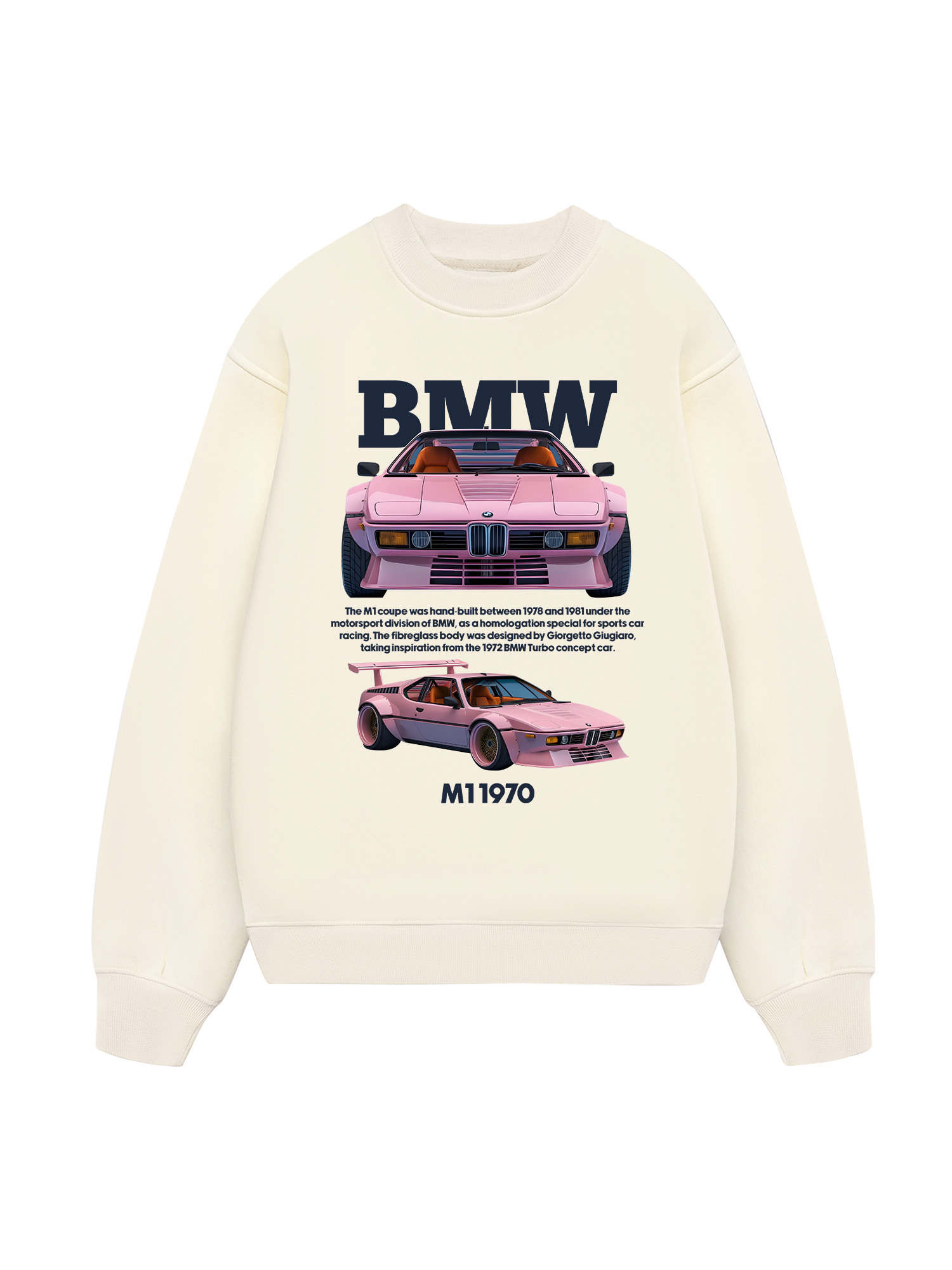 BMW M1 Pink Sweater