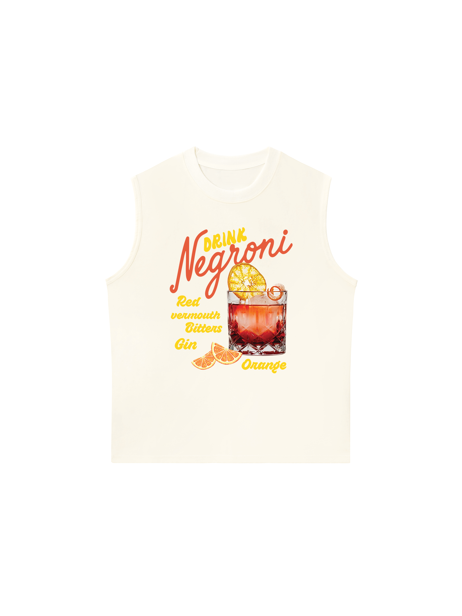 Áo Ba Lỗ Relaxed Fit Negroni Drink