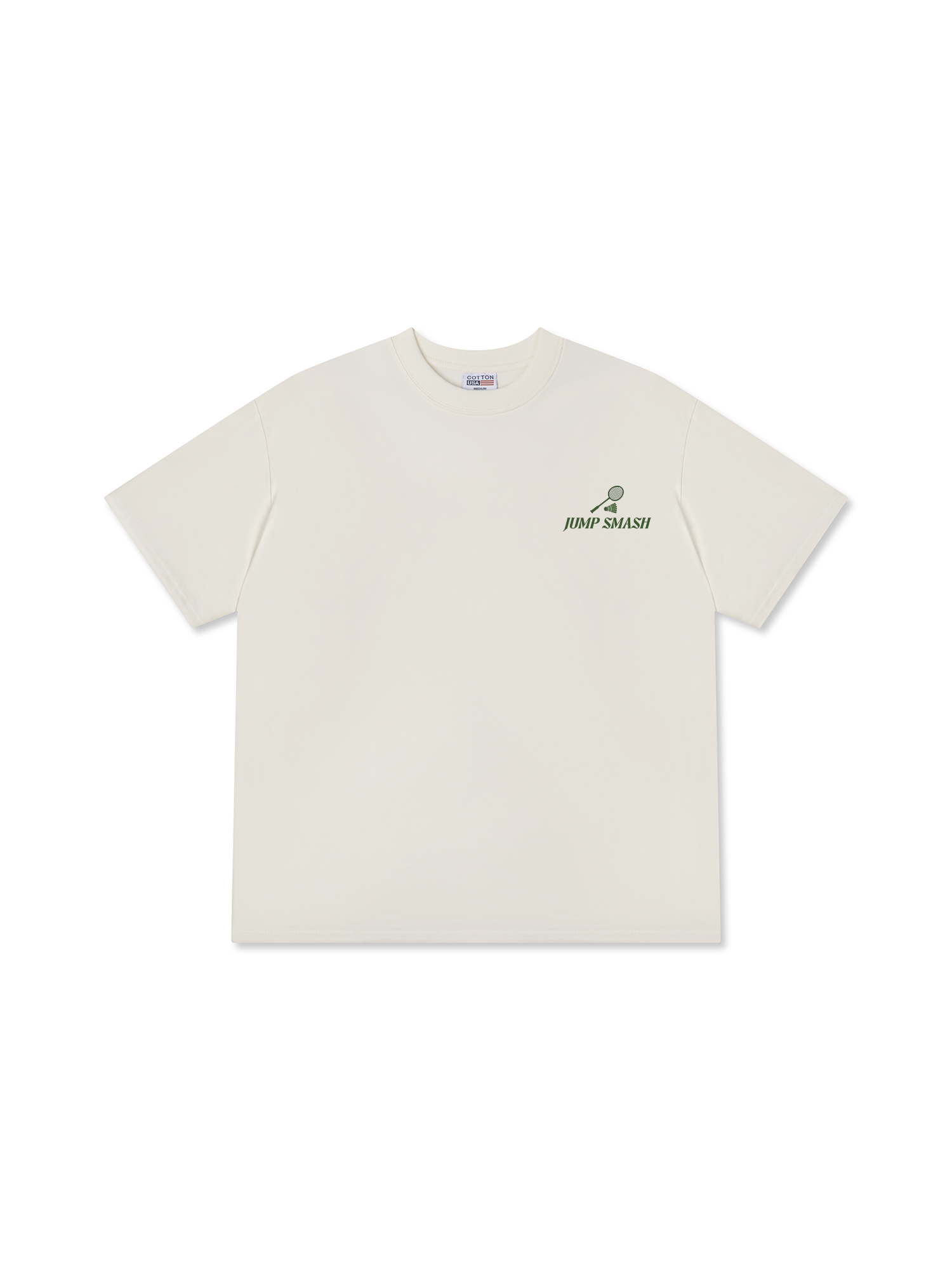 Áo Thun Relaxed Fit Badminton Social Club Athletic Dept