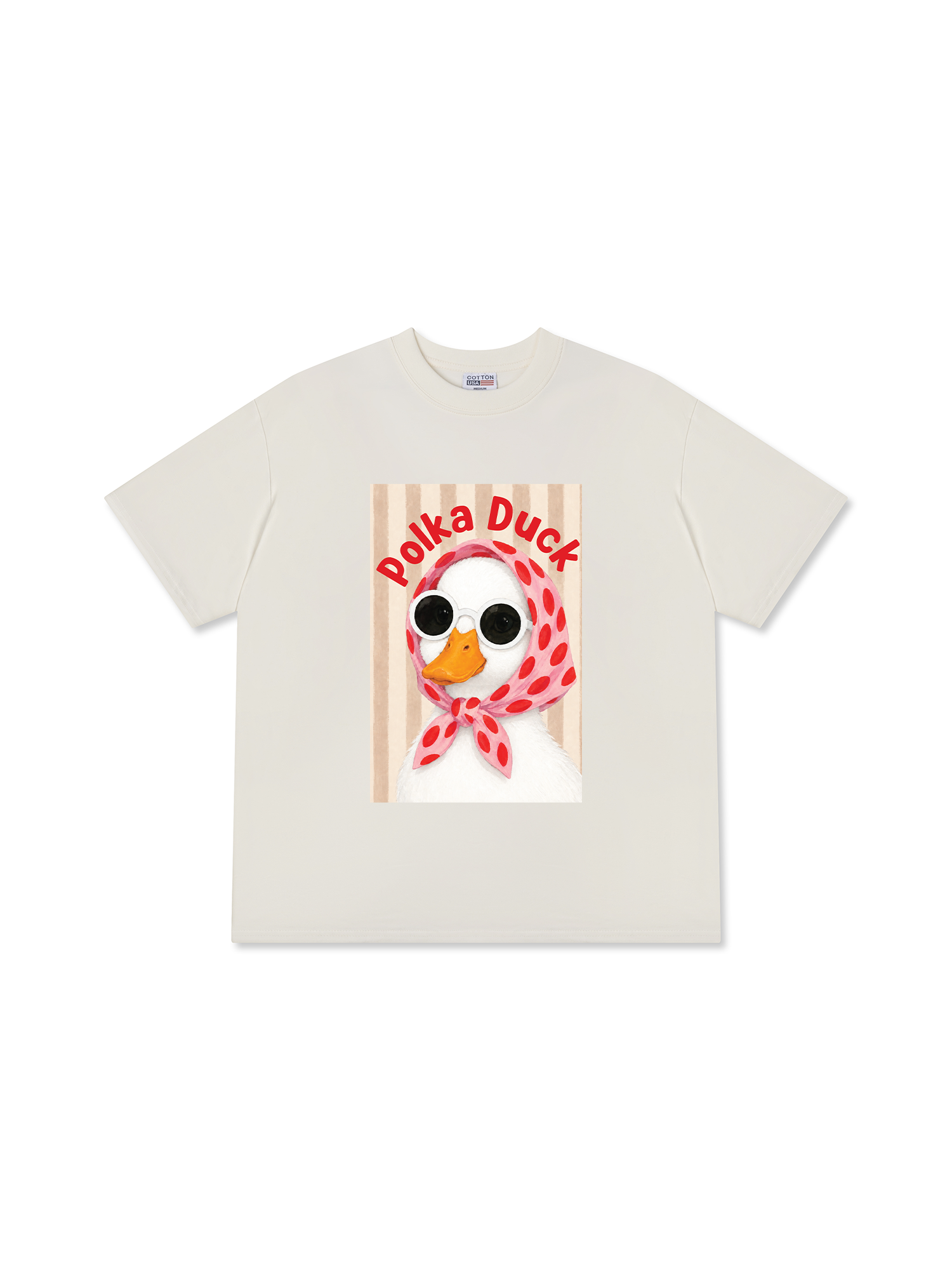 Áo Thun Relaxed Fit Farm Polka Duck