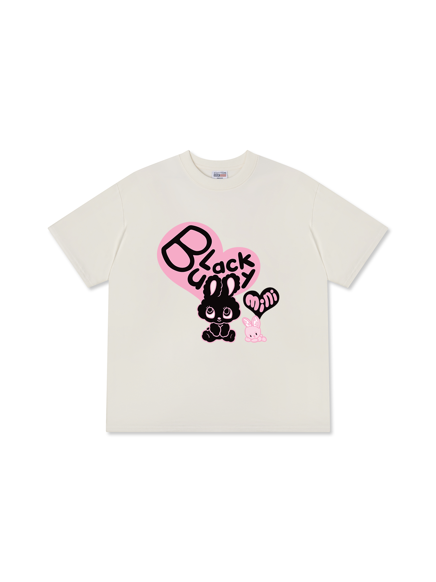 Áo Thun Relaxed Fit Farm Black Bunny