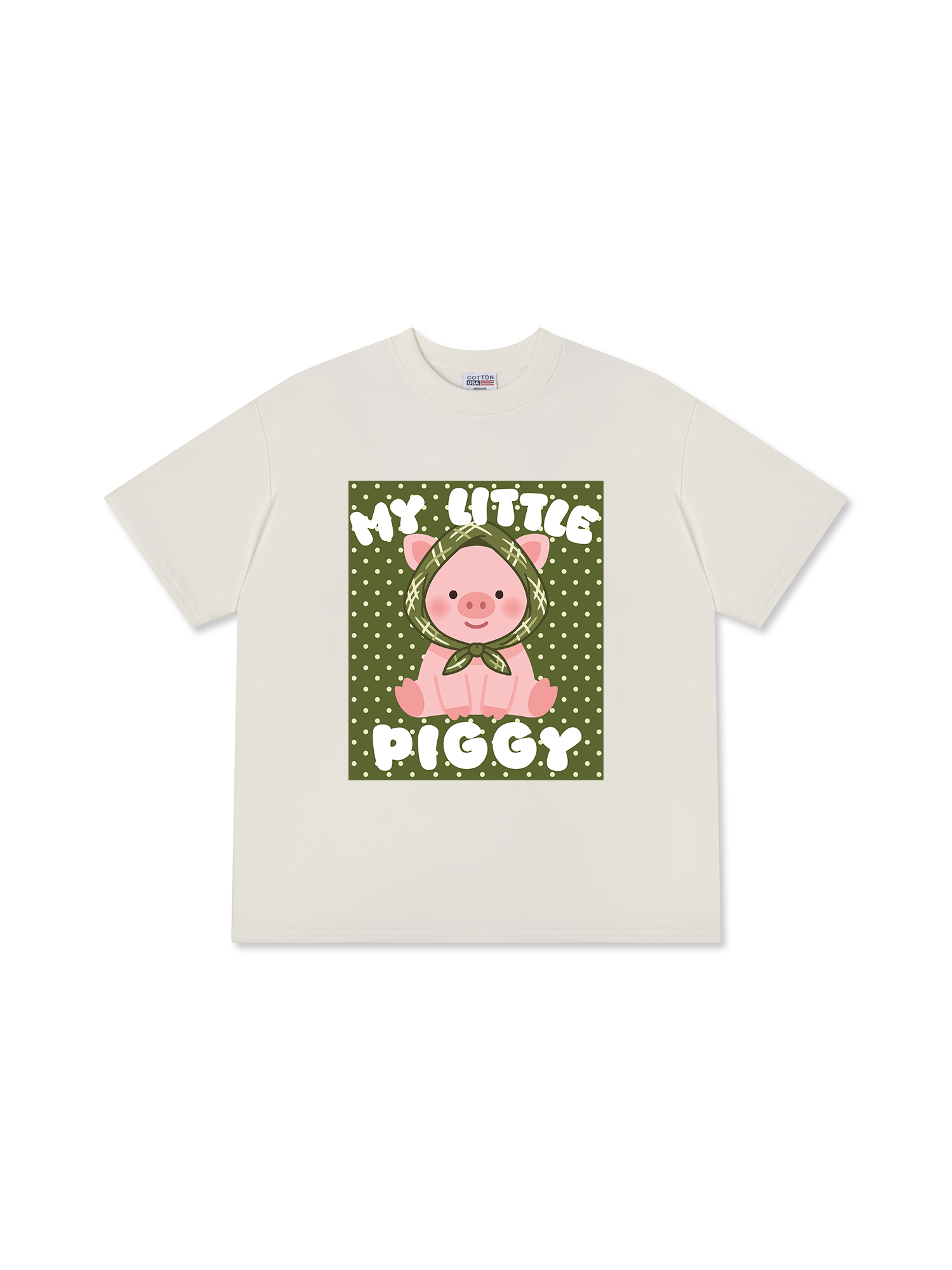 Áo Thun Relaxed Fit Farm My Litle Piggy