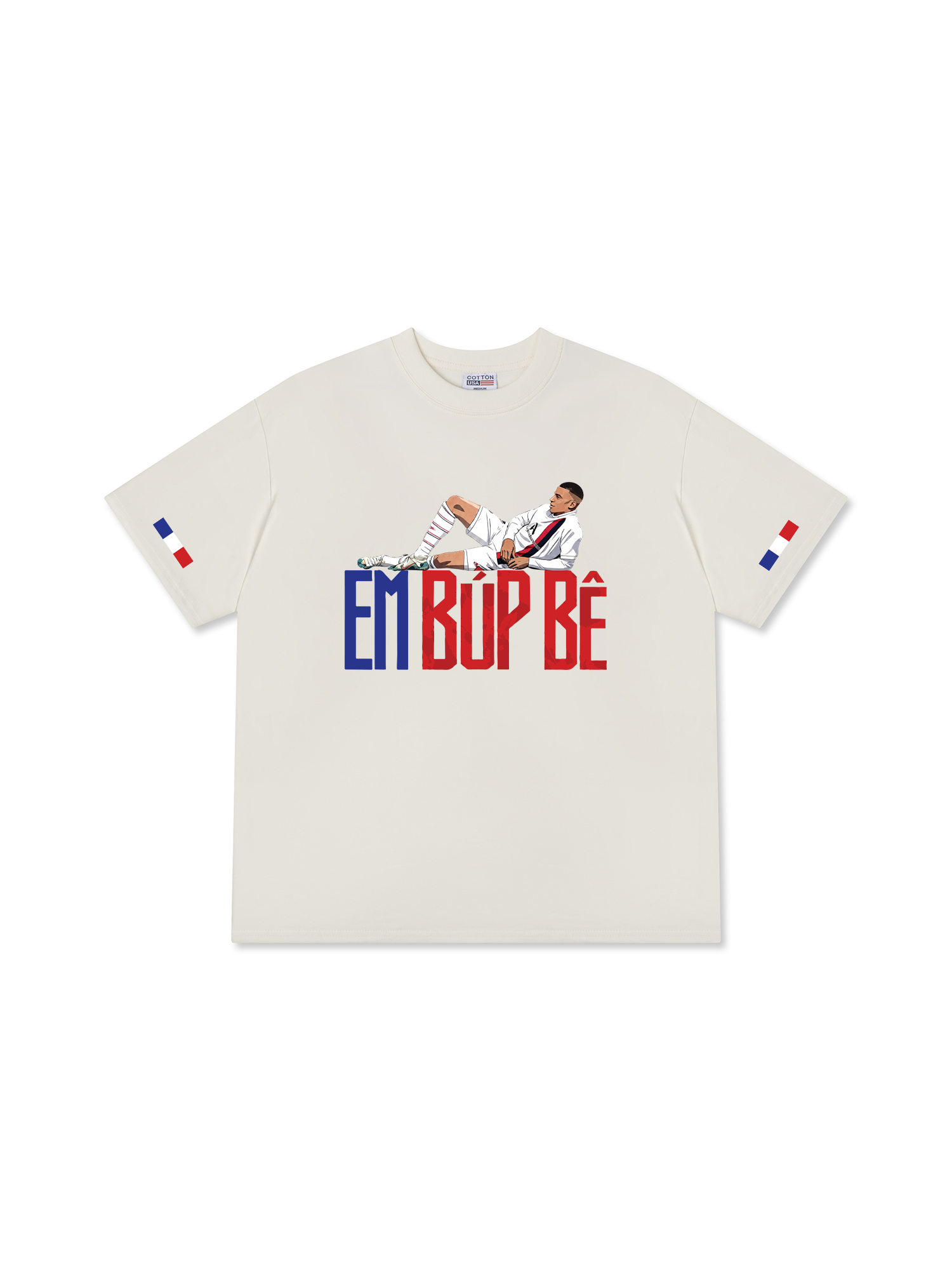 Áo Thun Relaxed Fit Soccer Em Búp Bê