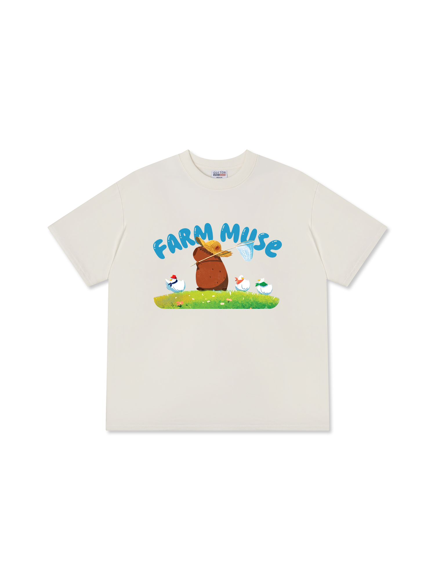 Áo Thun Relaxed Fit Farm Muse