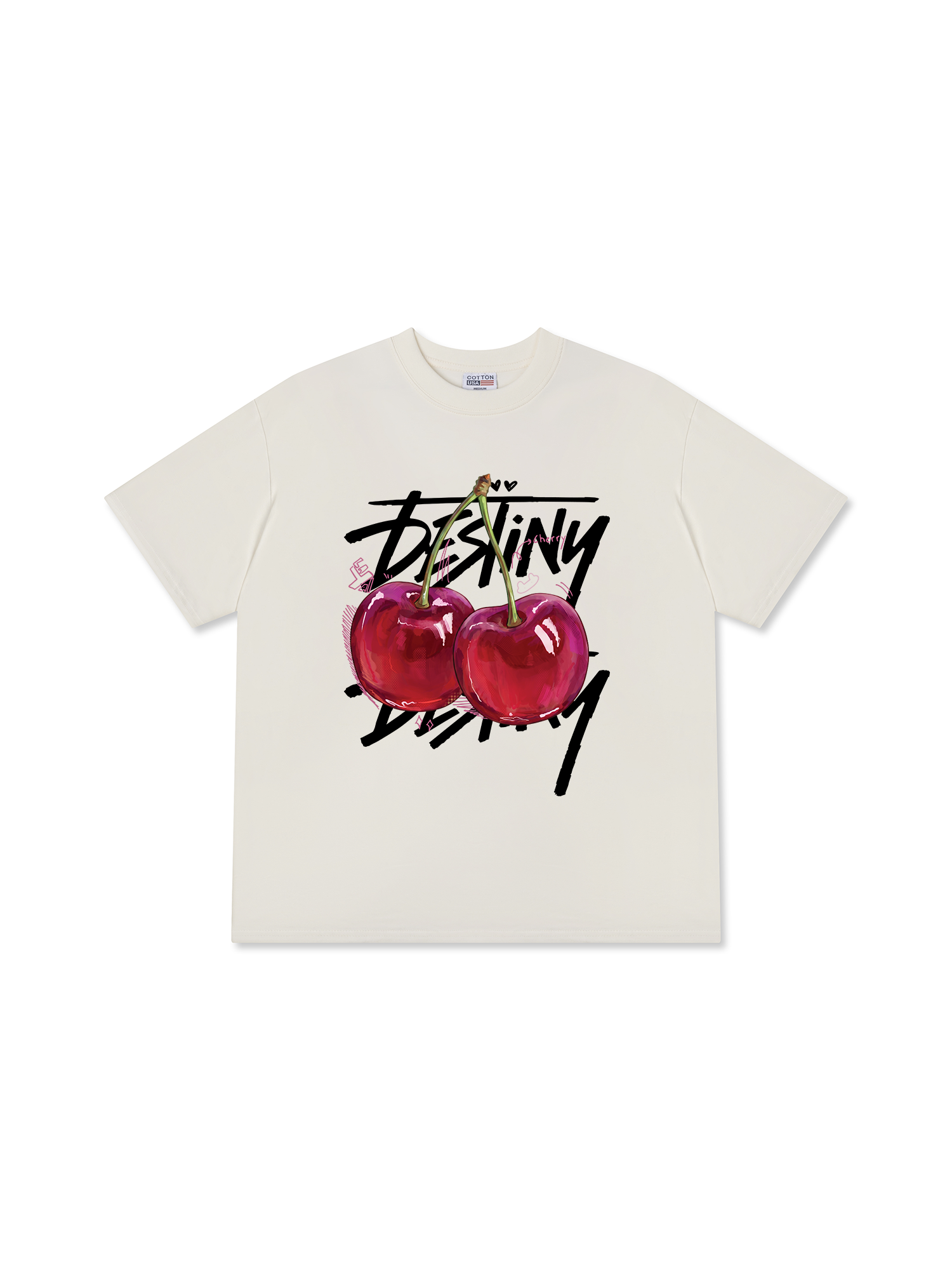 Áo Thun Relaxed Fit Destiny Cherry