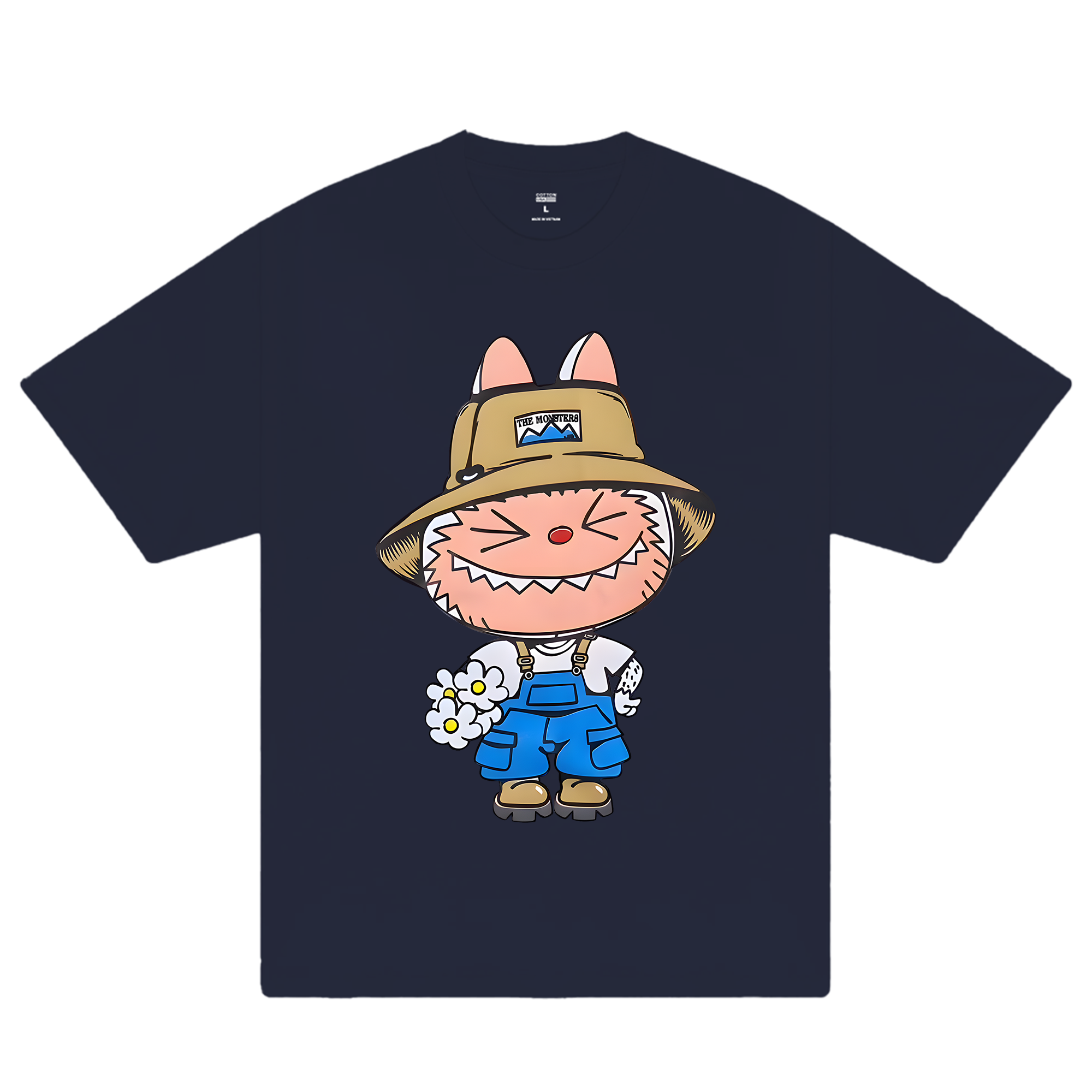 Labubu Farmer Cute Daisy T-Shirt