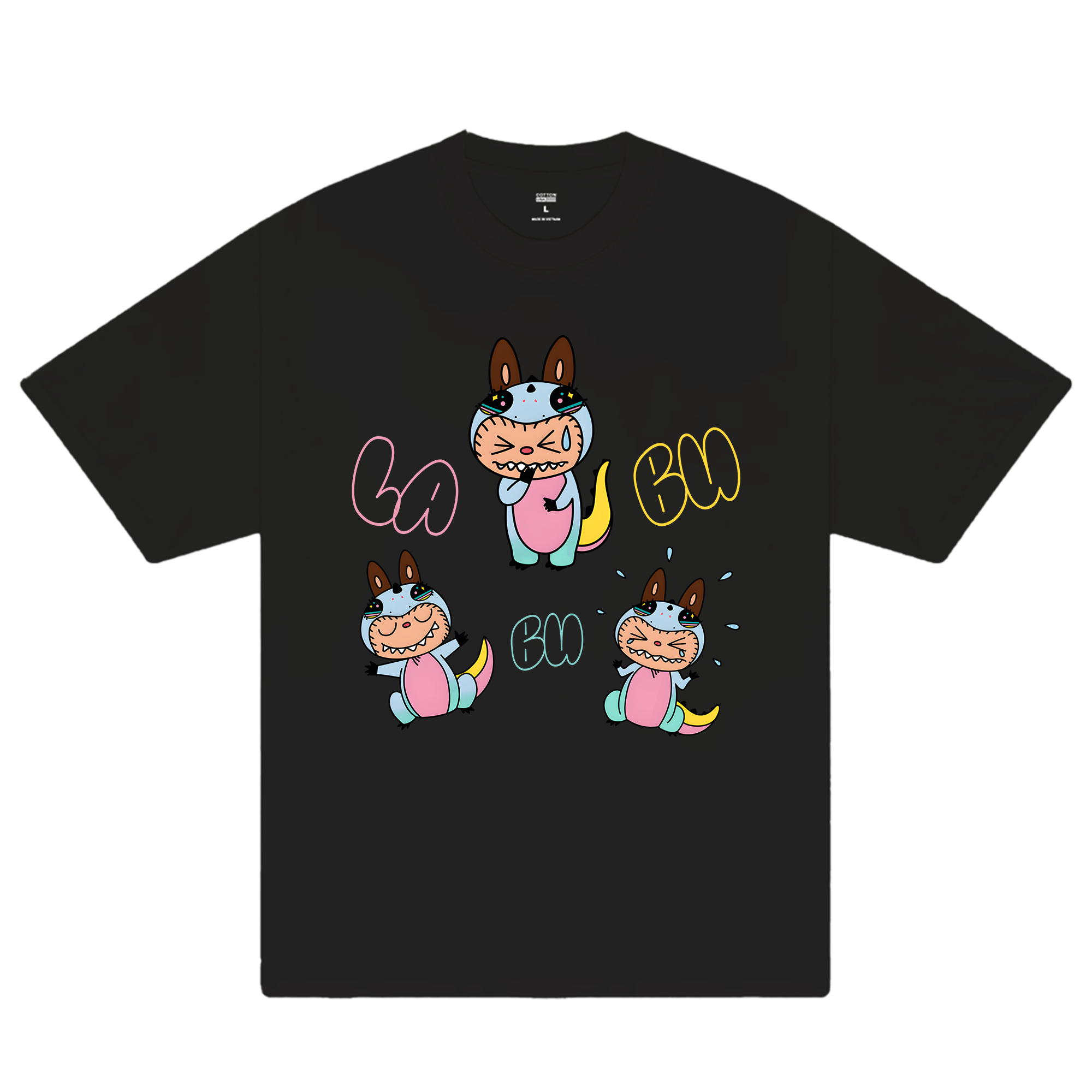 Labubu Funny Motion T-Shirt