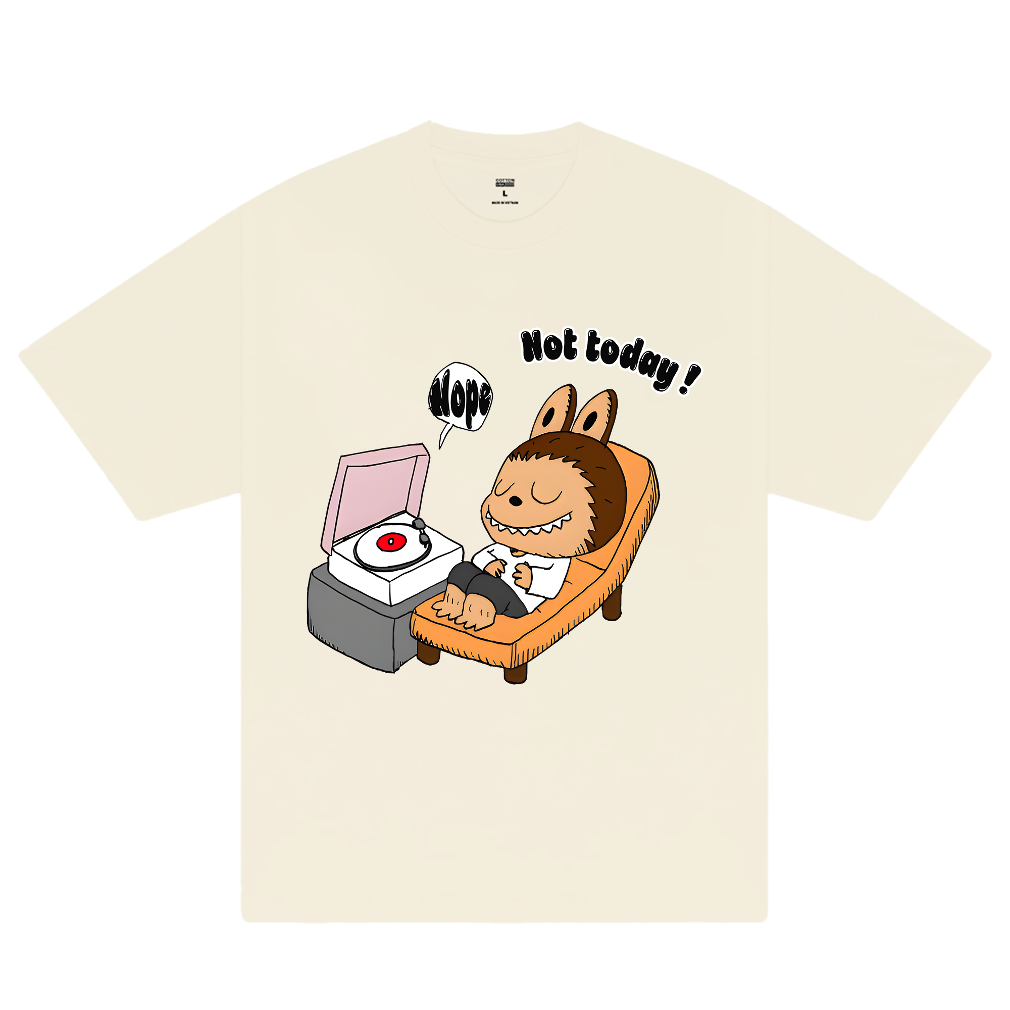 Labubu Nope Not Today T-Shirt