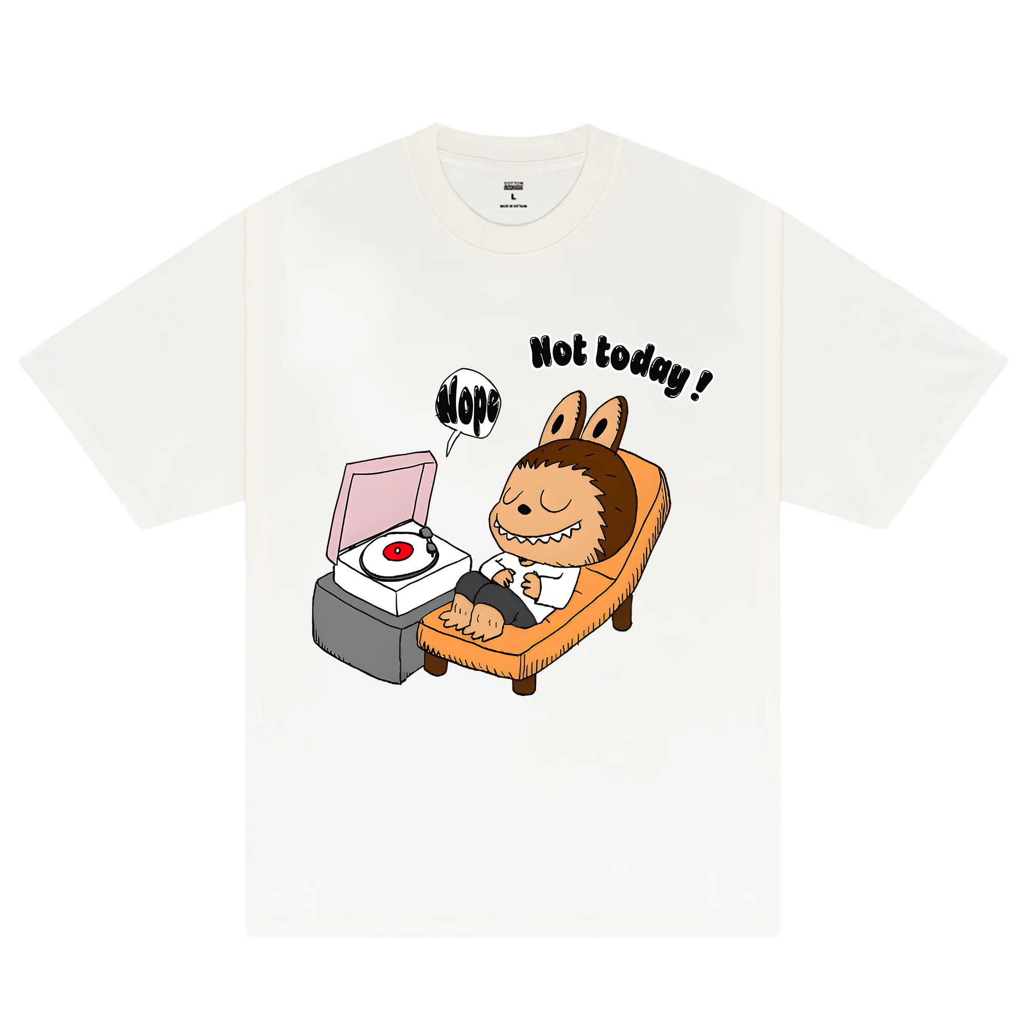 Labubu Nope Not Today T-Shirt