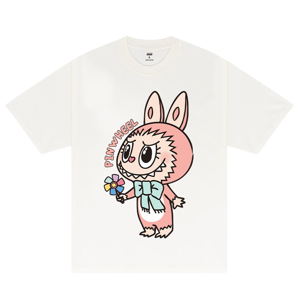 Labubu Pinky Pinwheel T-Shirt