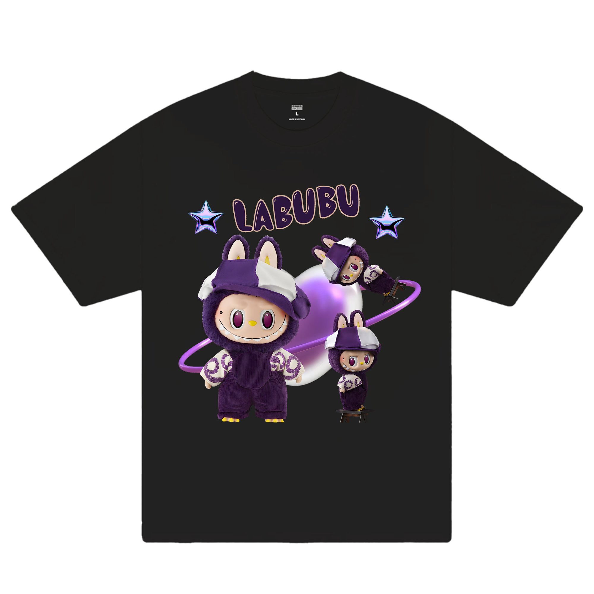 Labubu Purple Planet T-Shirt