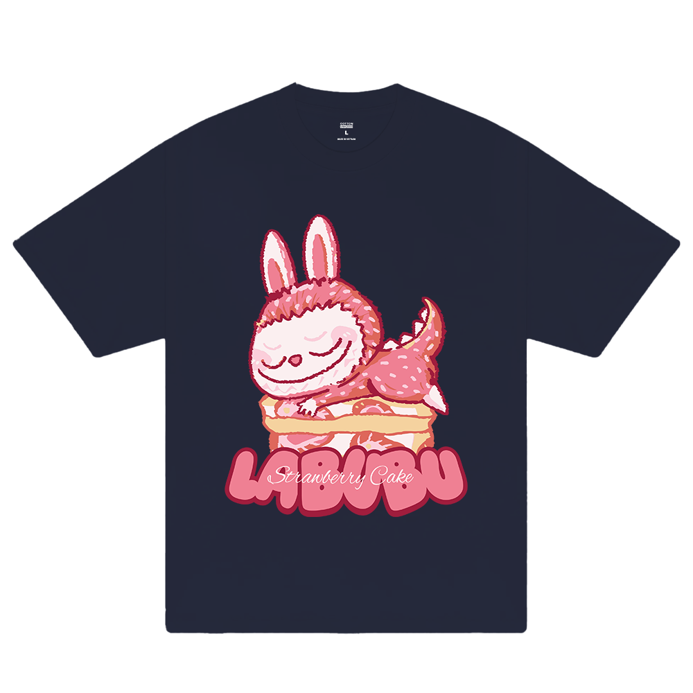 Labubu Strawberry Cake T-Shirt