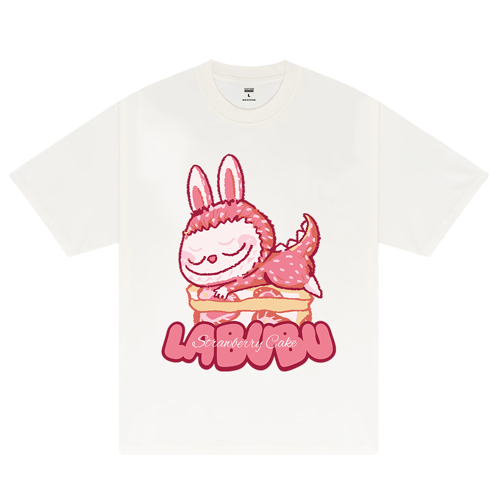 Labubu Strawberry Cake T-Shirt