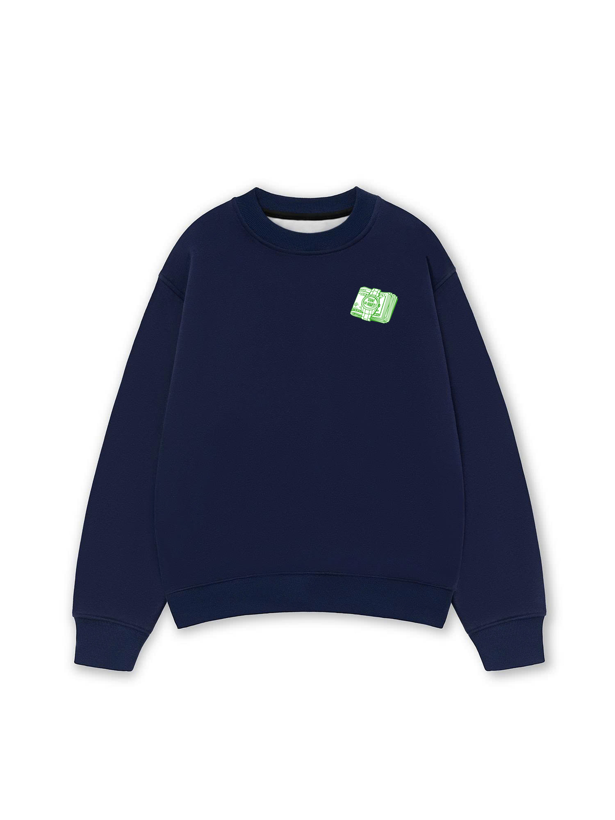 Áo Sweater Nỉ Hai Da Money Is Time