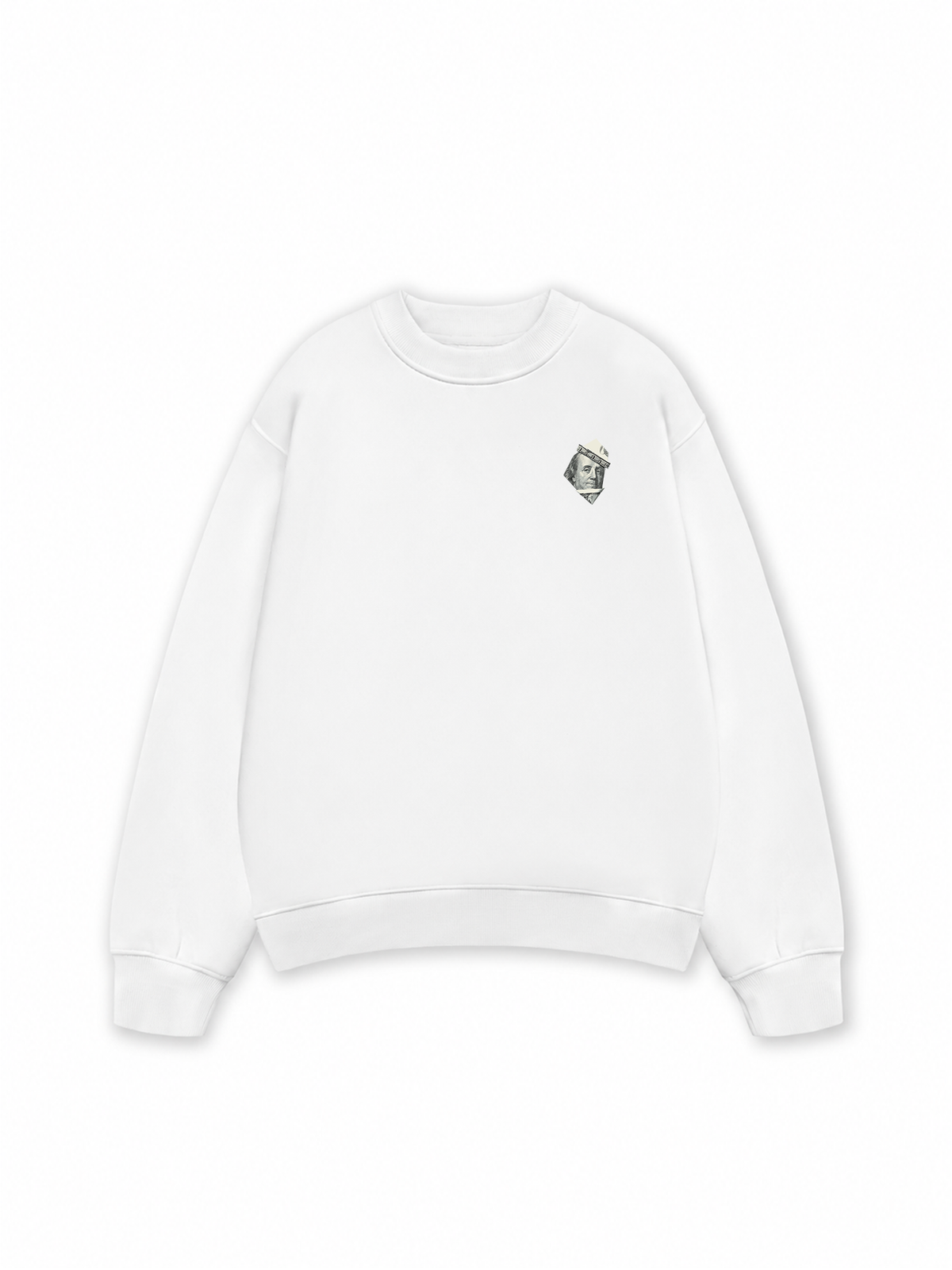 Áo Sweater Nỉ Hai Da Money Origami Hustle