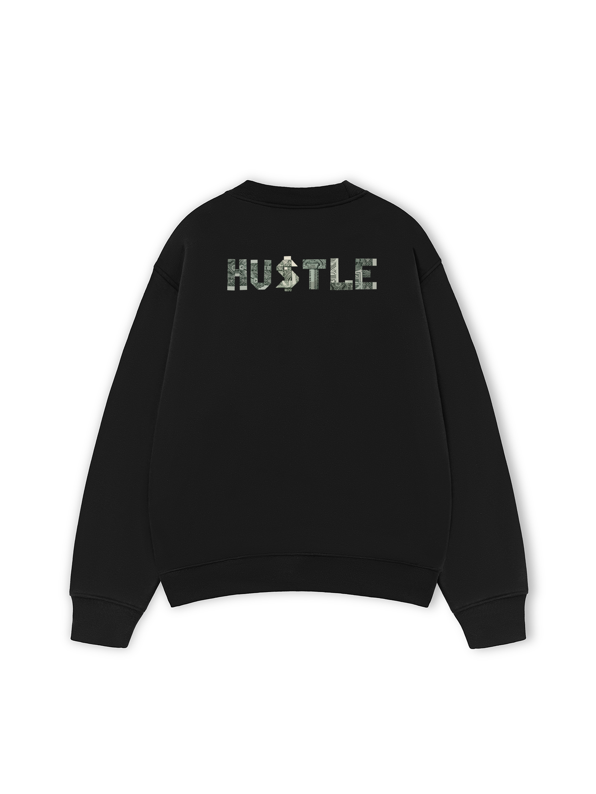 Áo Sweater Nỉ Hai Da Money Origami Hustle