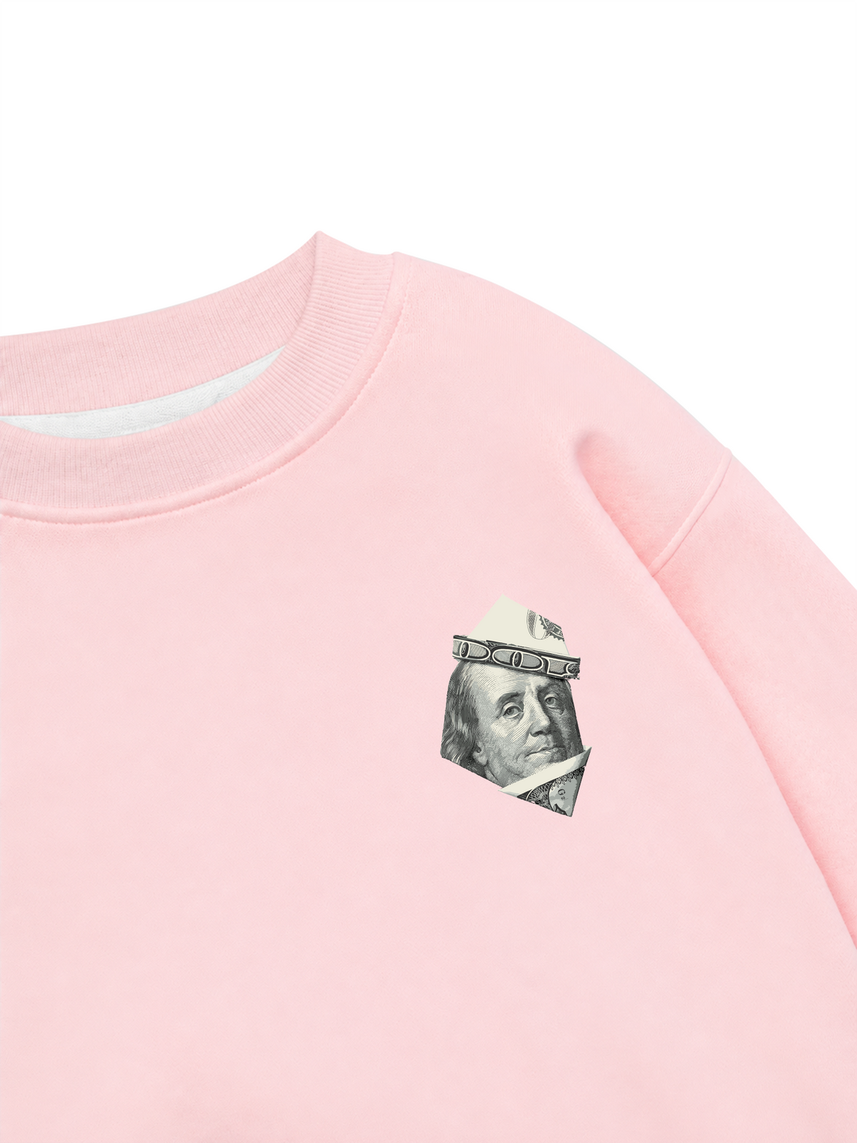 Áo Sweater Nỉ Hai Da Money Origami Hustle