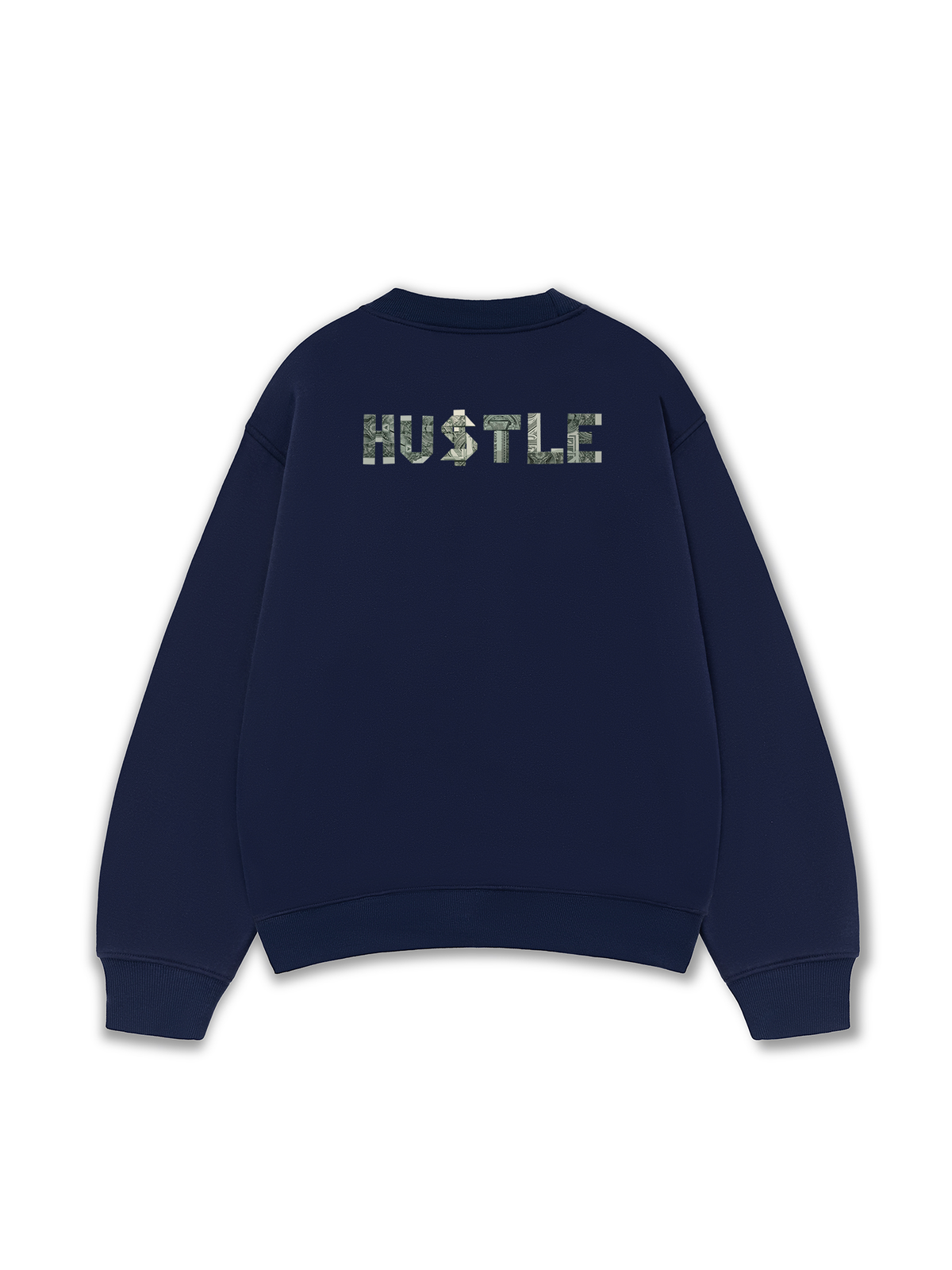 Áo Sweater Nỉ Hai Da Money Origami Hustle