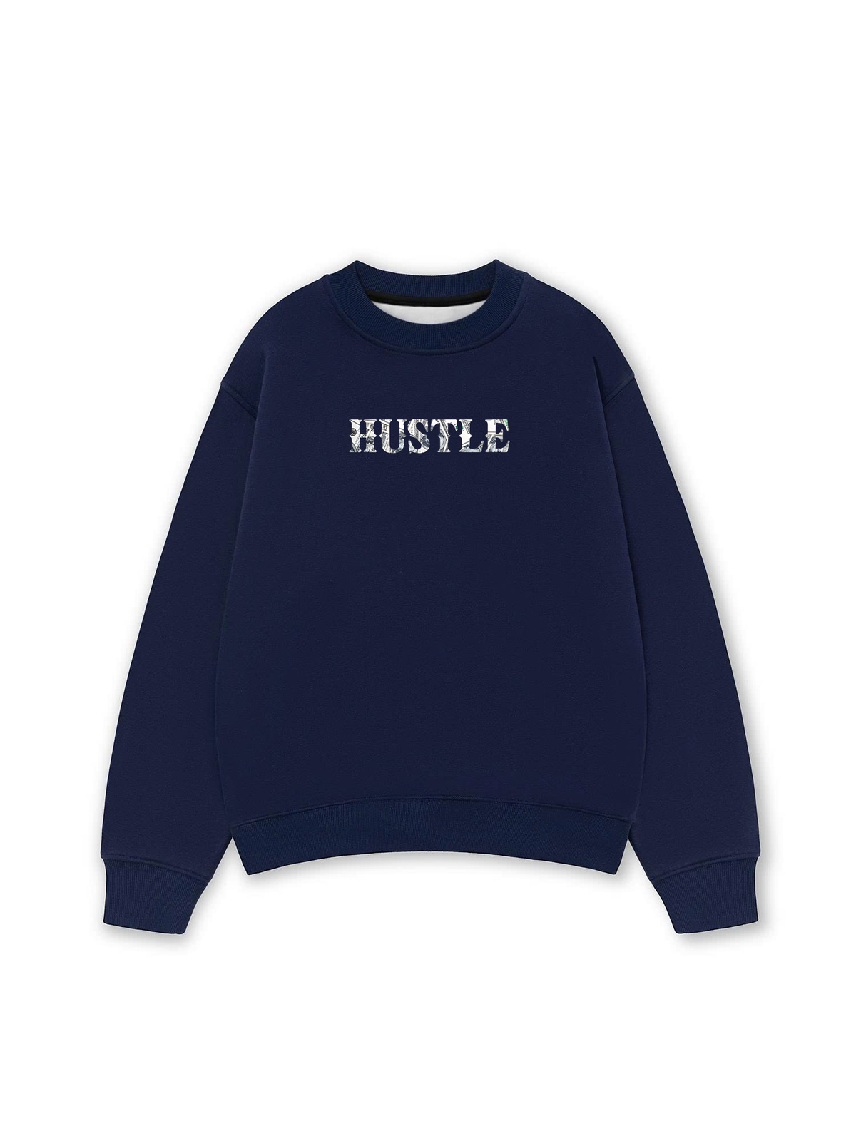 Áo Sweater Nỉ Hai Da Money Background Hustle