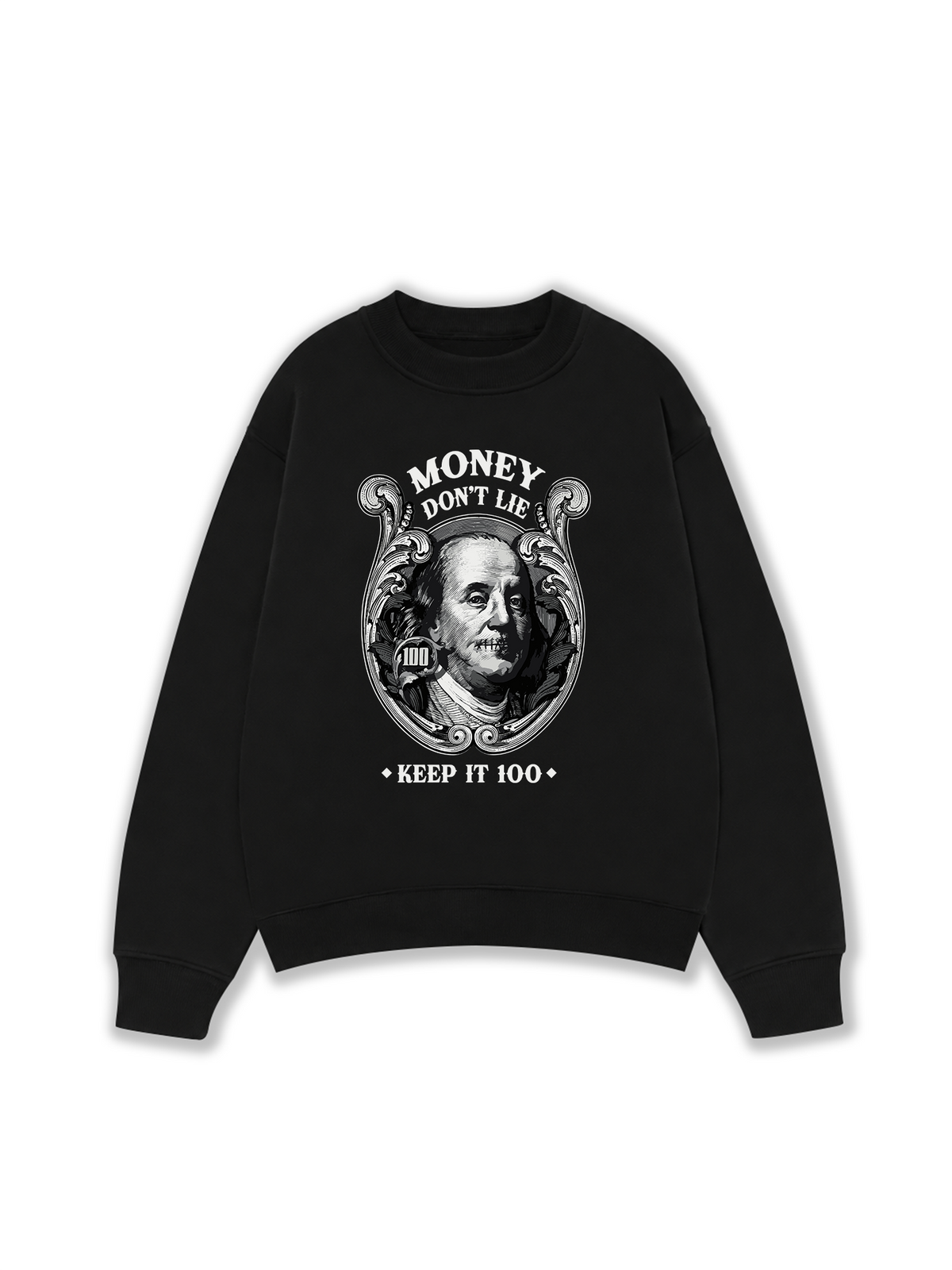 Áo Sweater Nỉ Hai Da Money Don't Lie