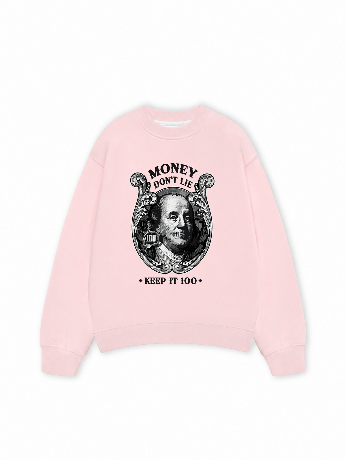 Áo Sweater Nỉ Hai Da Money Don't Lie