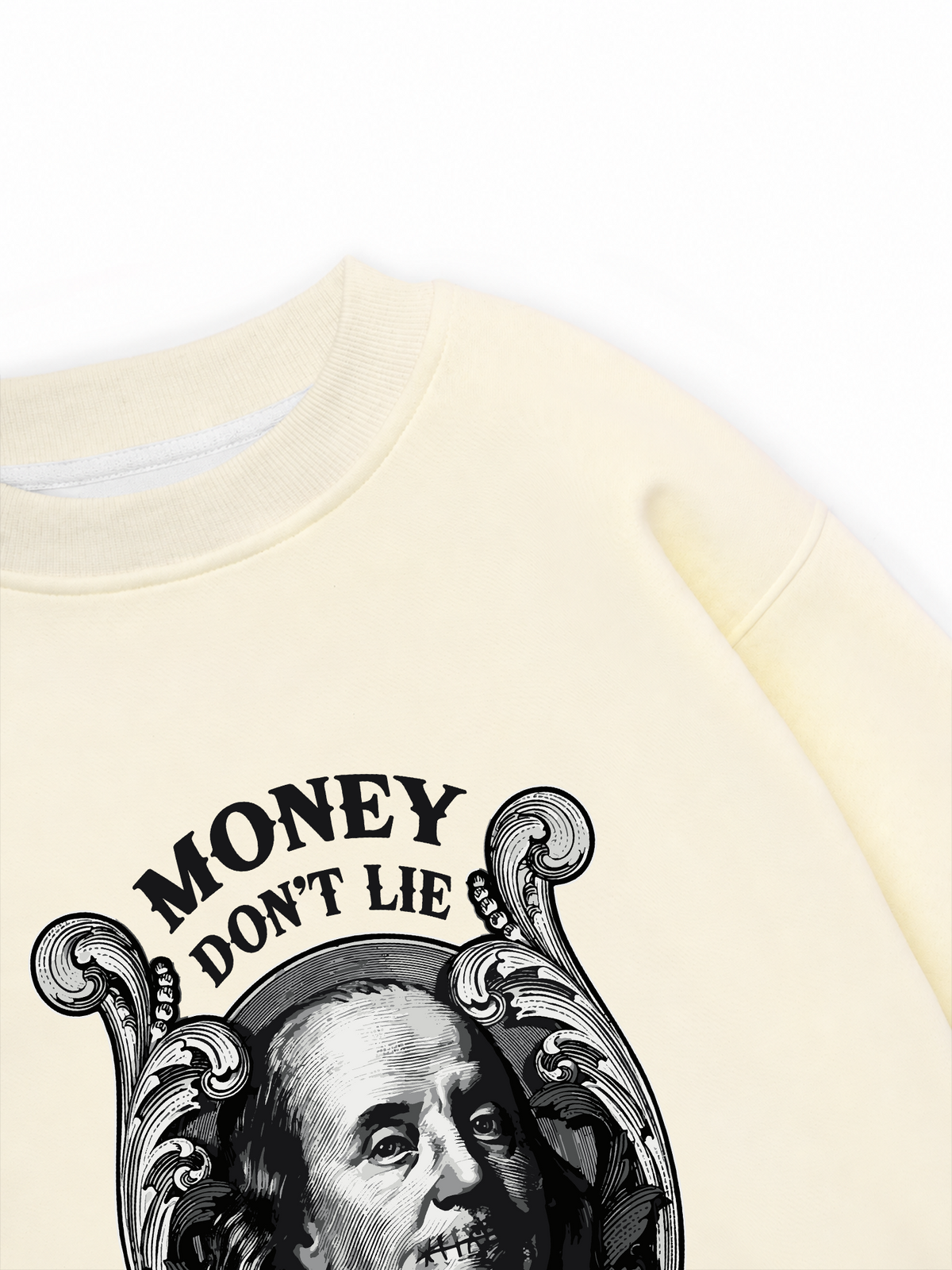 Áo Sweater Nỉ Hai Da Money Don't Lie