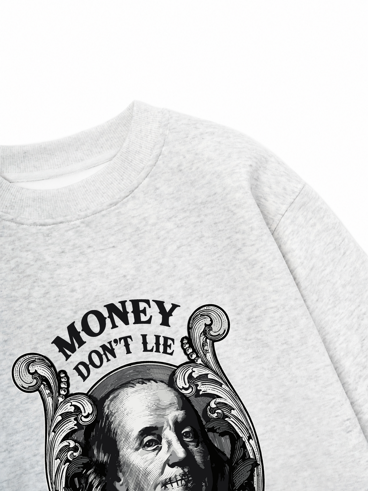 Áo Sweater Nỉ Hai Da Money Don't Lie