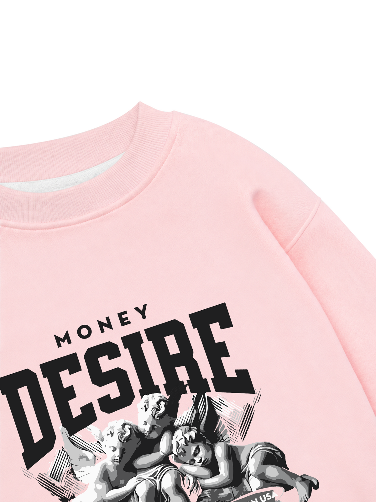 Áo Sweater Nỉ Hai Da Money Desire Angel