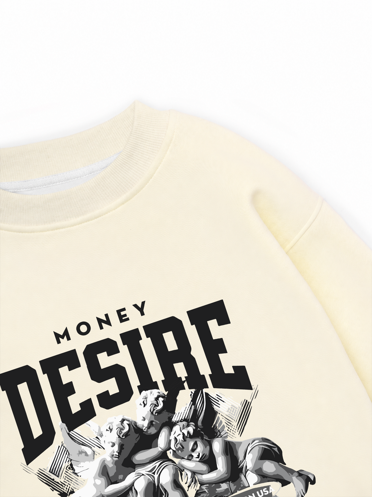 Áo Sweater Nỉ Hai Da Money Desire Angel