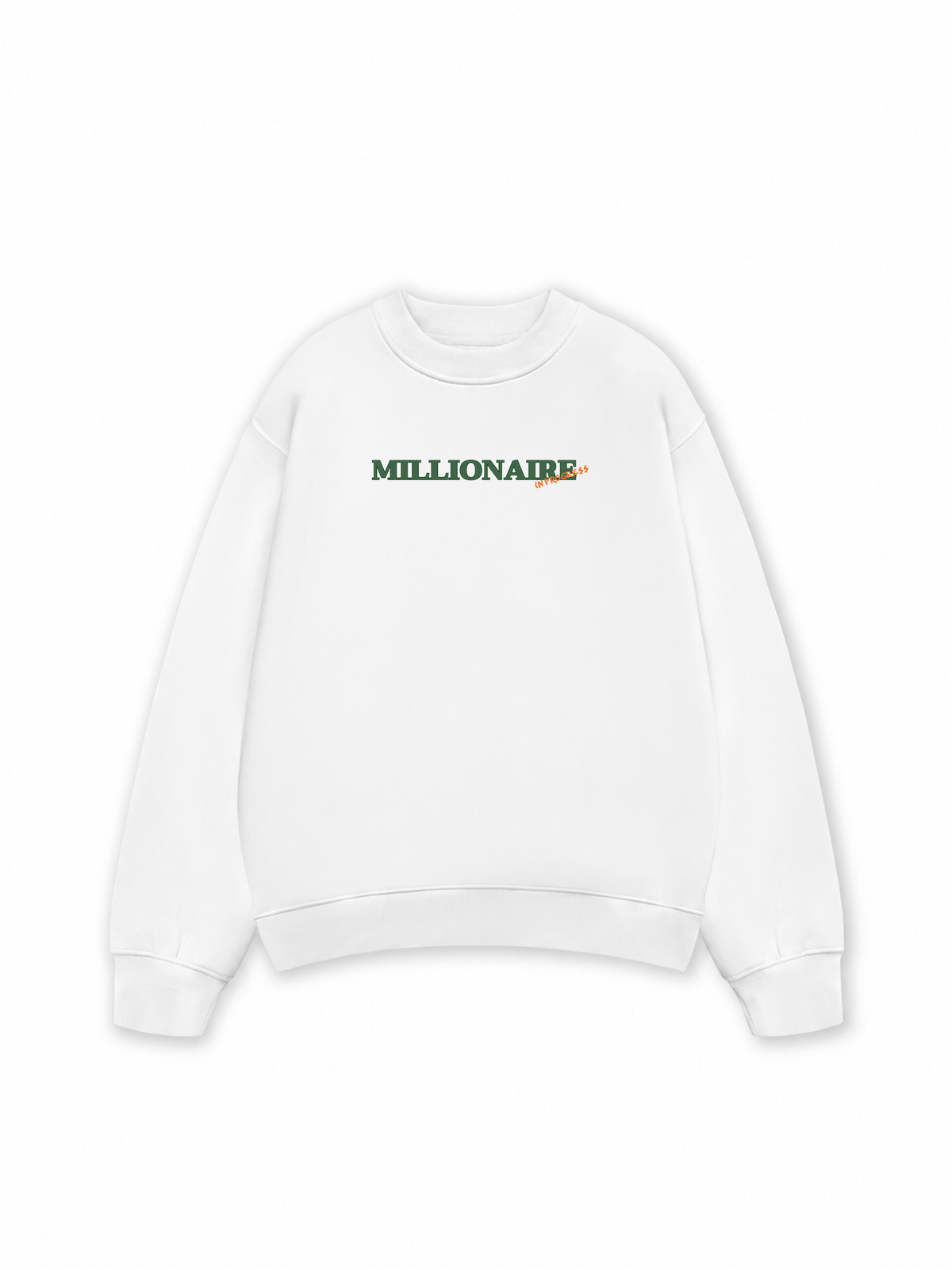 Áo Sweater Nỉ Hai Da Money Millionaire In Progress