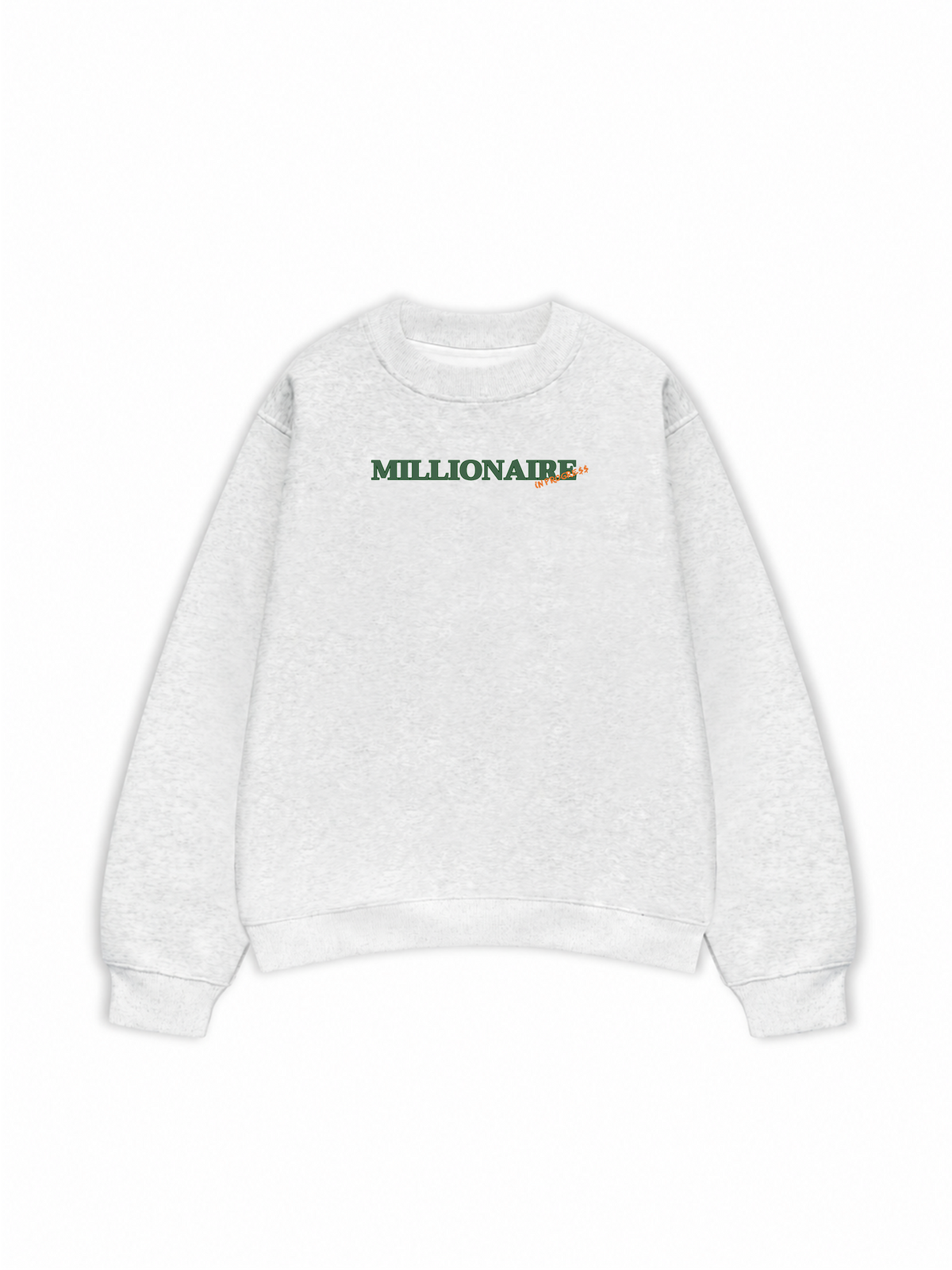 Áo Sweater Nỉ Hai Da Money Millionaire In Progress