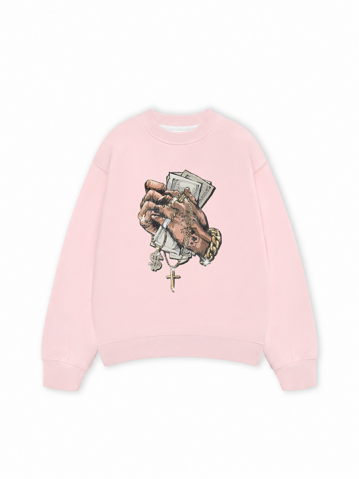 Áo Sweater Nỉ Hai Da Money Your Dream