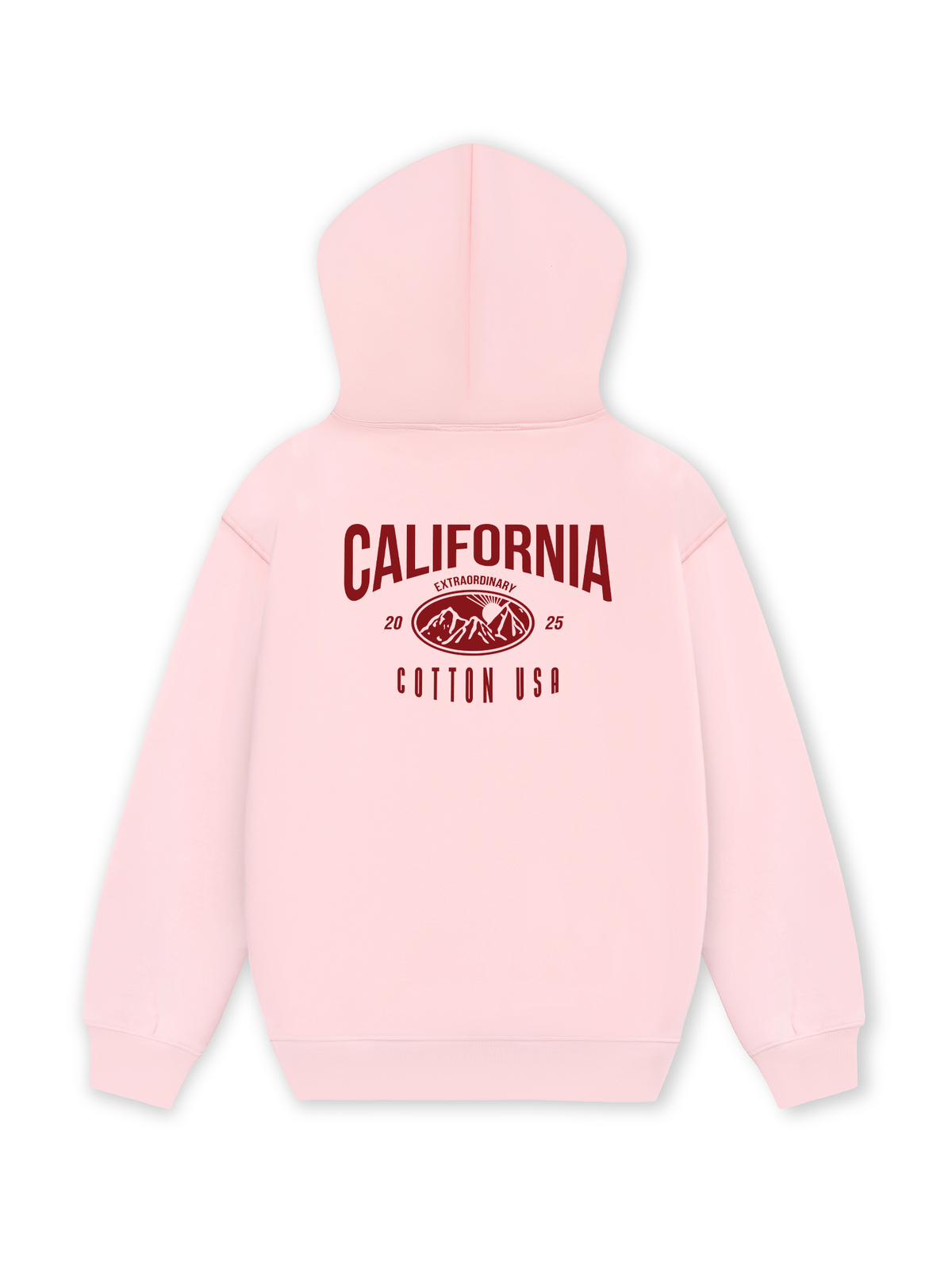 Áo Hoodie Nỉ Hai Da USA California Extraordinary
