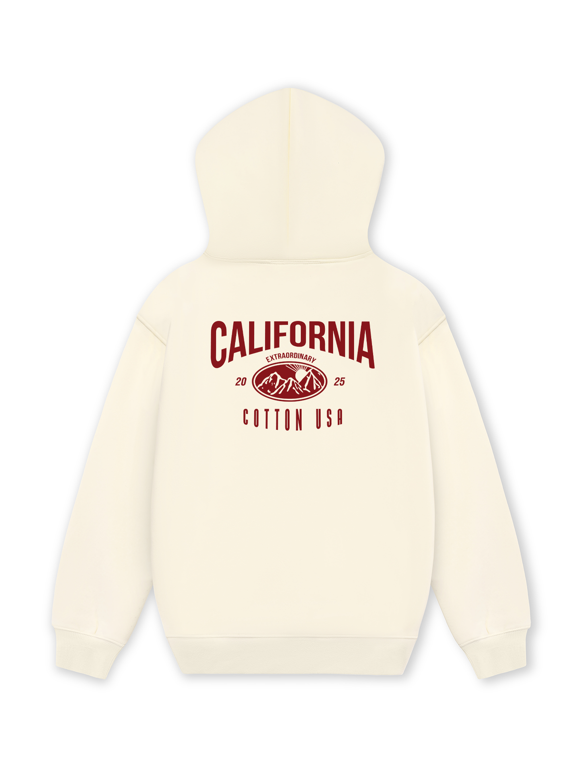 Áo Hoodie Nỉ Hai Da USA California Extraordinary
