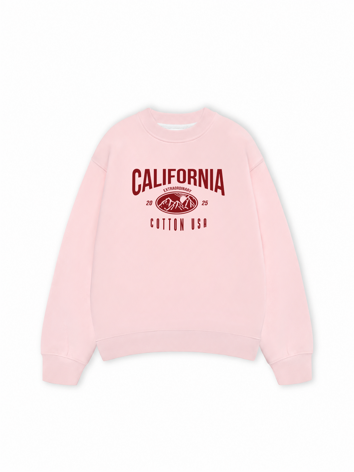 Áo Sweater Nỉ Hai Da USA California Extraordinary