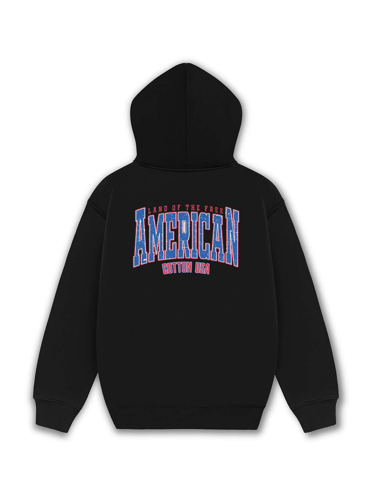 Áo Hoodie Nỉ Hai Da USA Land Of The Free