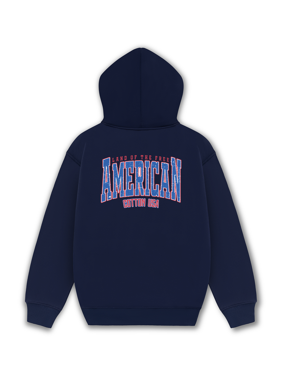 Áo Hoodie Nỉ Hai Da USA Land Of The Free