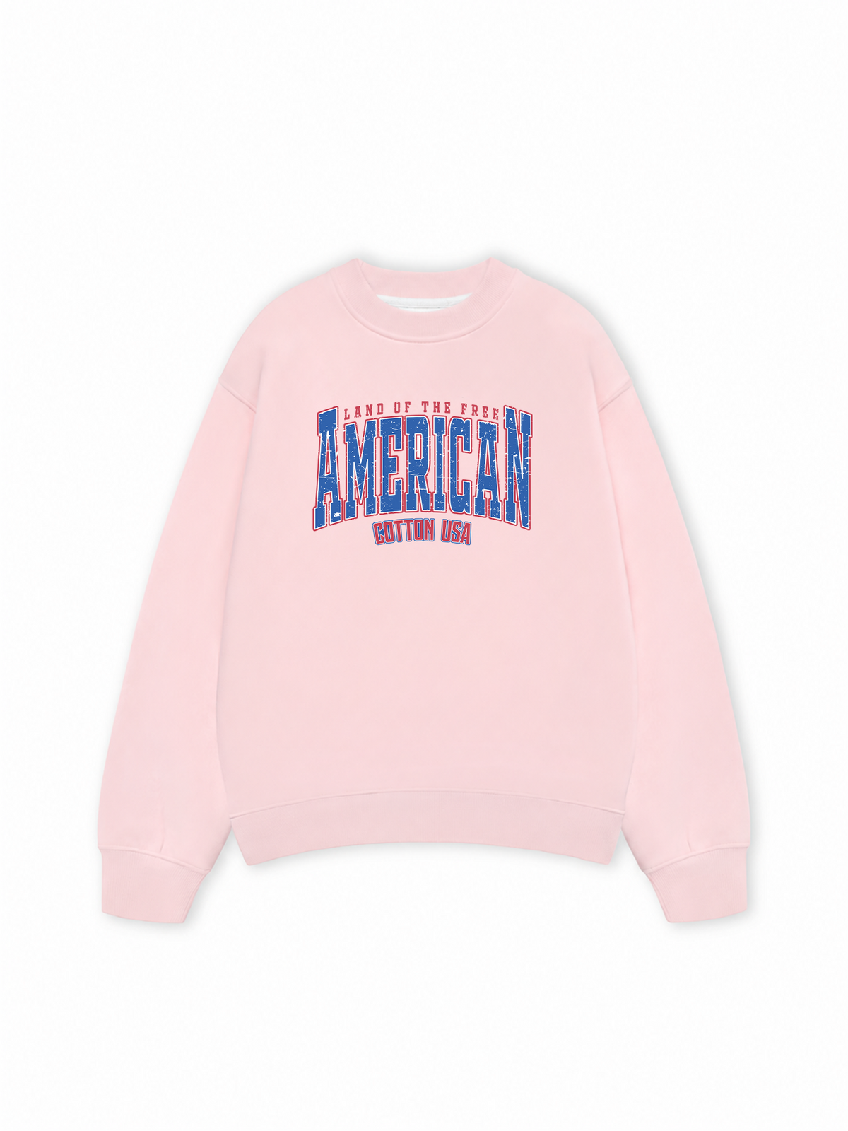 Áo Sweater Nỉ Hai Da USA Land Of The Free