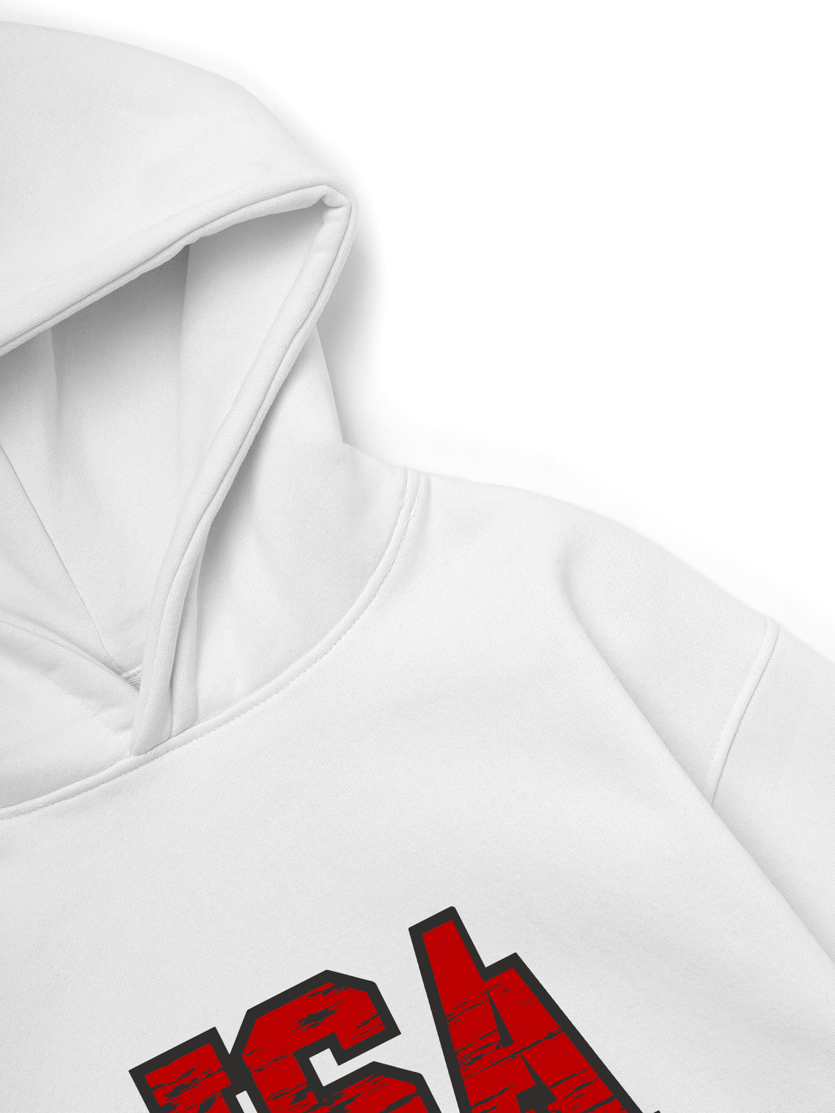 Áo Hoodie Nỉ Hai Da USA Scratched Typo