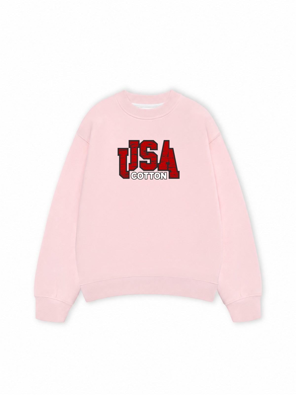 Áo Sweater Nỉ Hai Da USA Scratched Typo