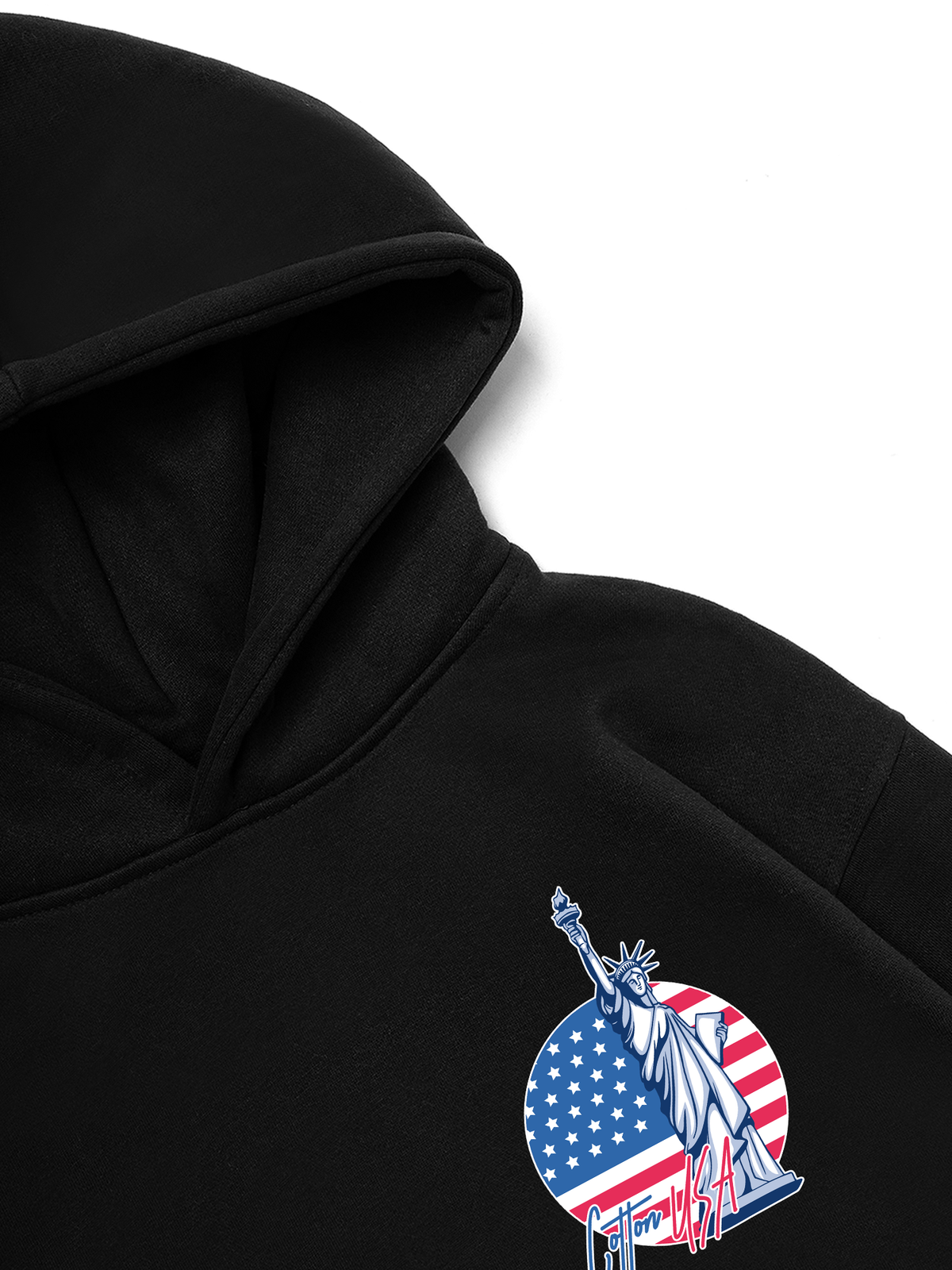 Áo Hoodie Nỉ Hai Da USA Statue Of Liberty