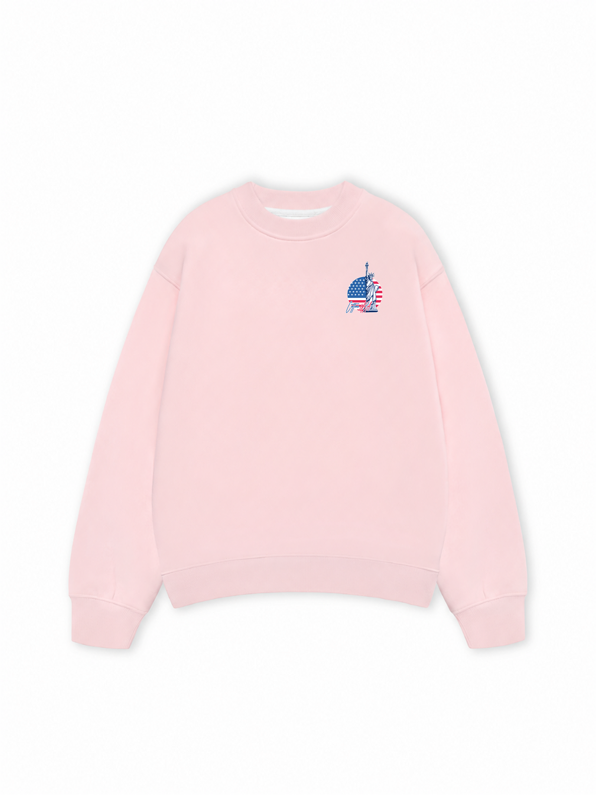 Áo Sweater Nỉ Hai Da USA Statue Of Liberty
